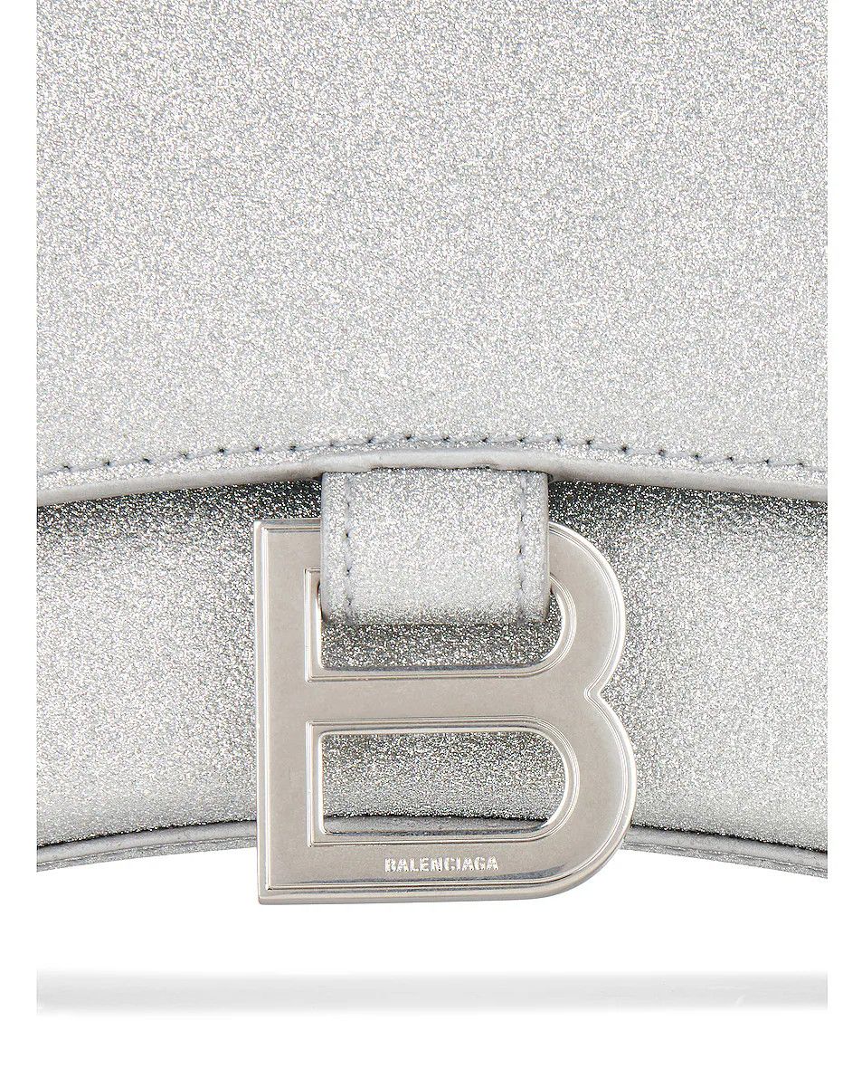 Balenciaga o1mt1gz0924 Size: OS / Hourglass XS Handbag Sparkling Size ONE SIZE - 7 Thumbnail