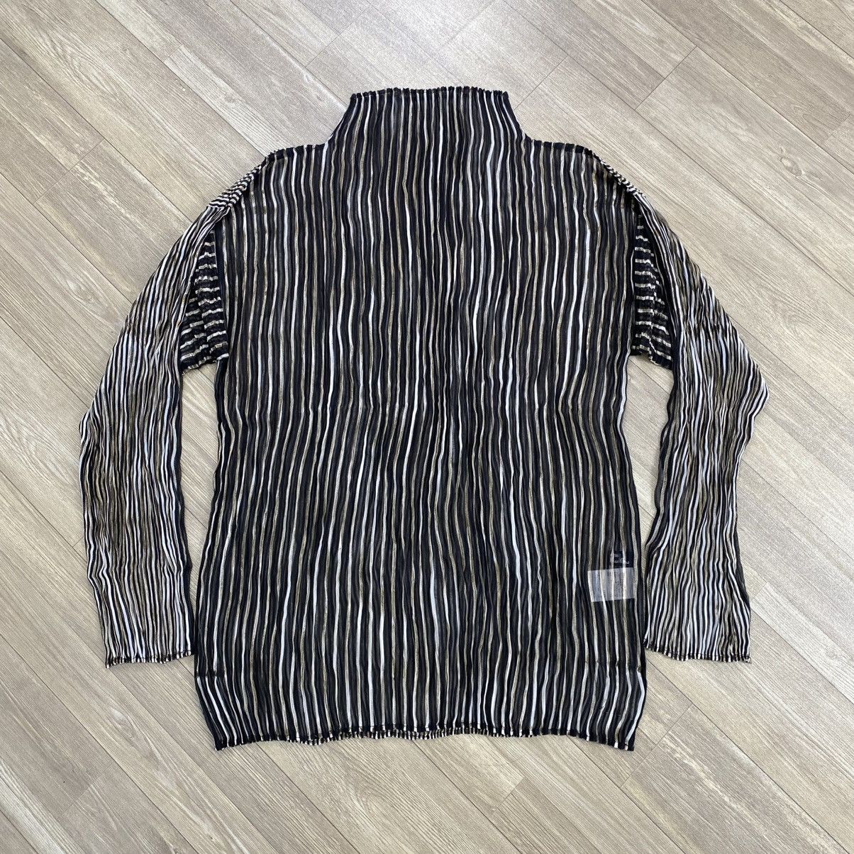 Pleats Please Issey Miyake Pleats Please Issey Miyake Permanente Transparent LongSleeve Size US M / EU 48-50 / 2 - 1 Thumbnail