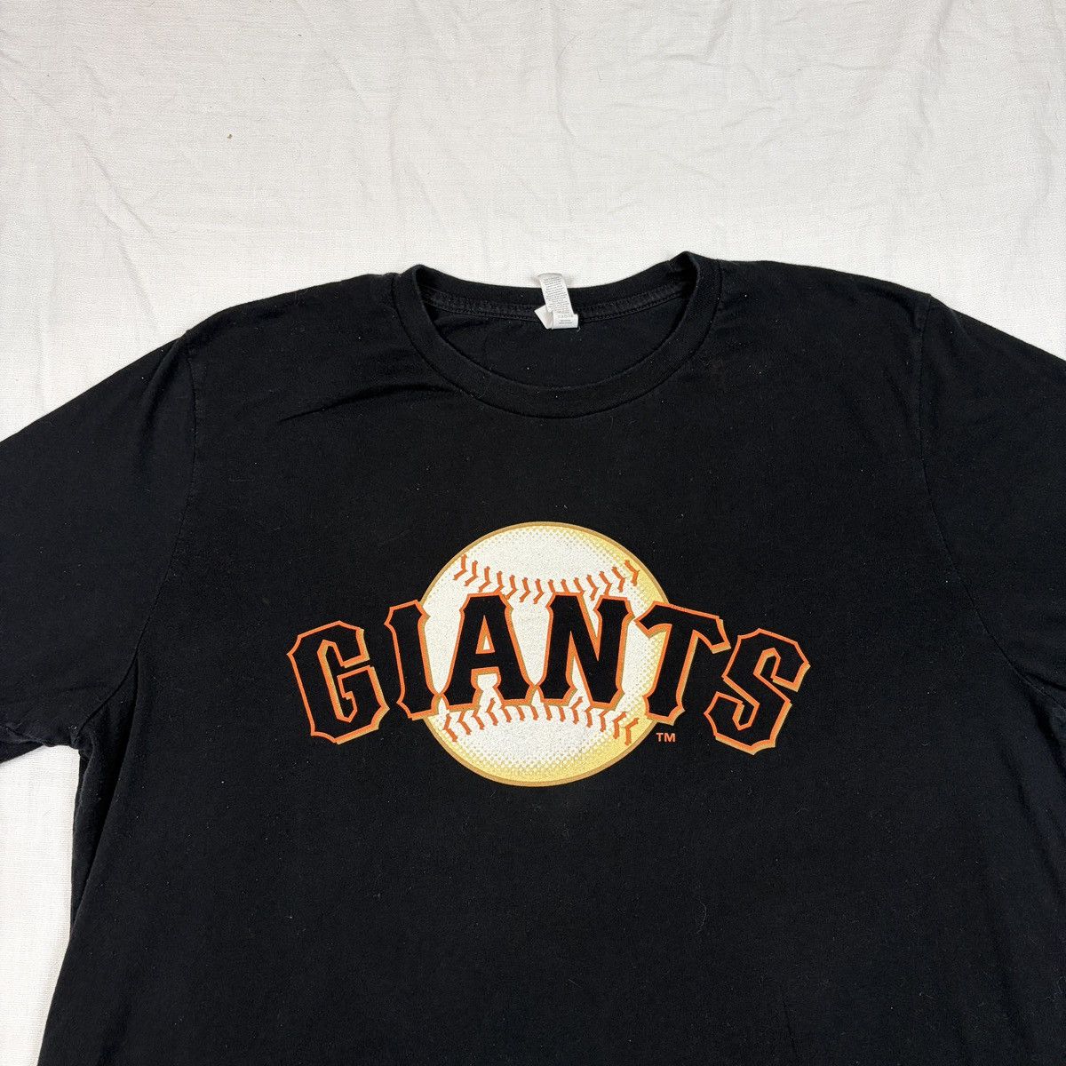 Canvas San Francisco giants black tshirt Size US XL / EU 56 / 4 - 2 Thumbnail