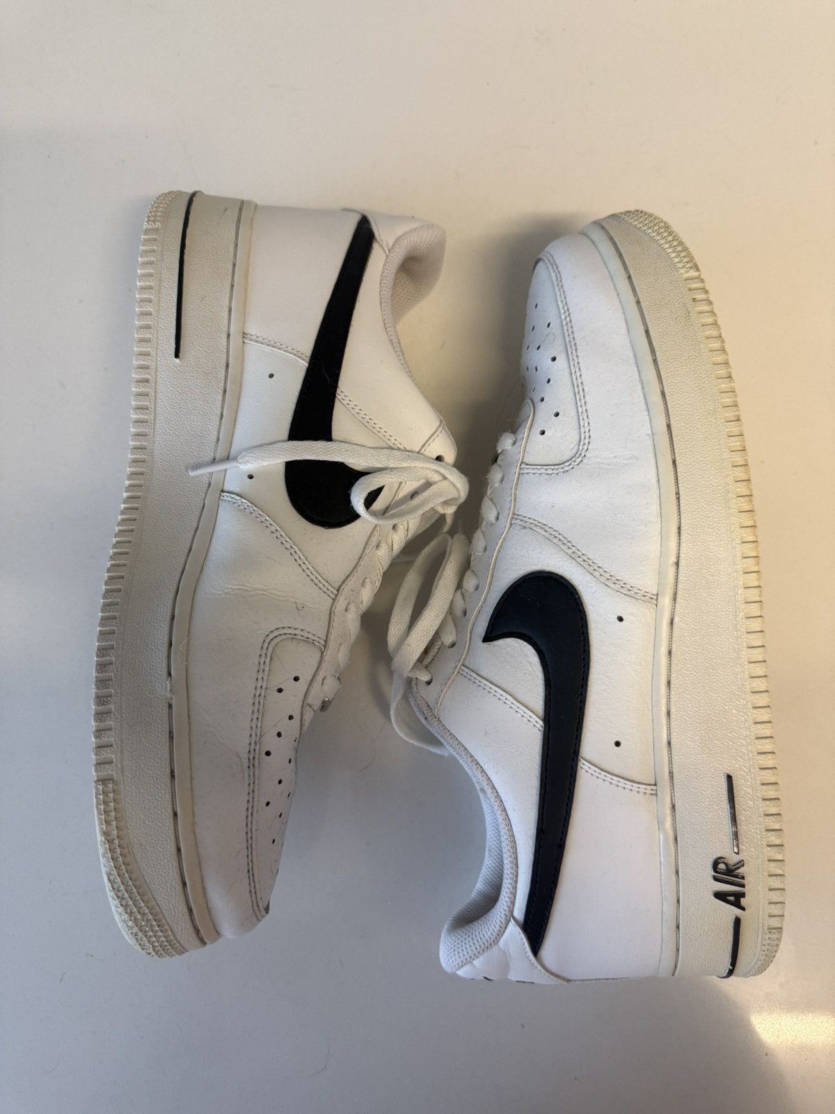 Nike Nike Air Force 1 Special Black Swoosh Size US 10 / EU 43 - 5 Thumbnail