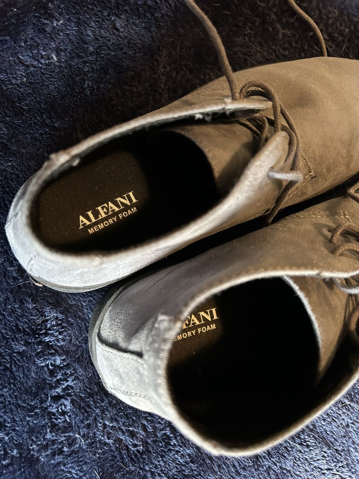 Alfani Grey Suede Alfani Chukka Boots Size US 8.5 / EU 41-42 - 2 Thumbnail