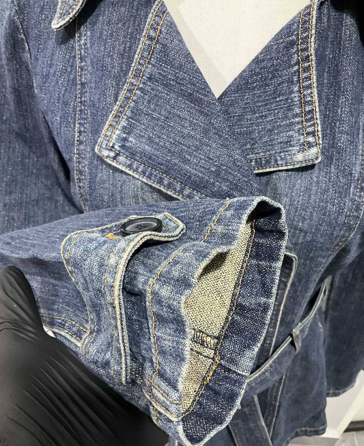 Hysteric Glamour Style Denim Jacket With Belt Size S / US 4 / IT 40 - 5 Thumbnail