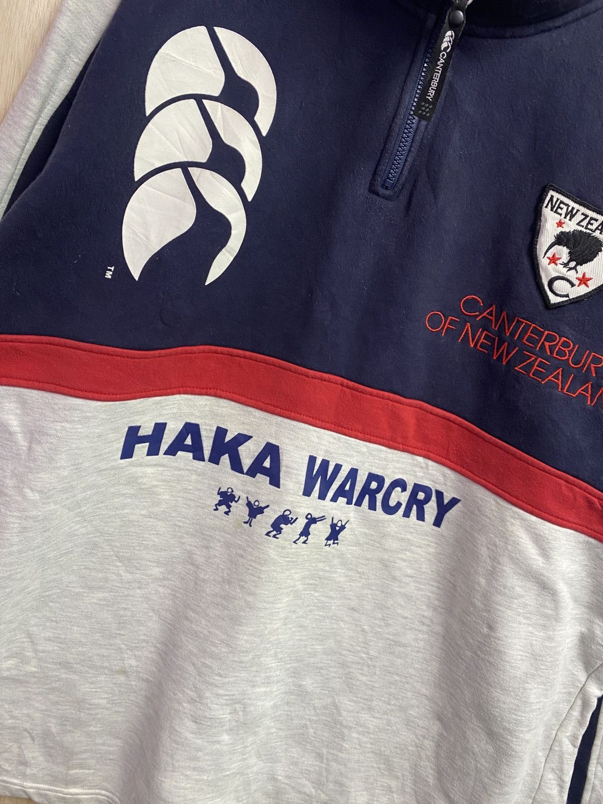 Canterbury of New Zealand Canterbury of New Zealand Haka Warcry half-zip sweatshirt Size US XXL / EU 58 / 5 - 3 Thumbnail
