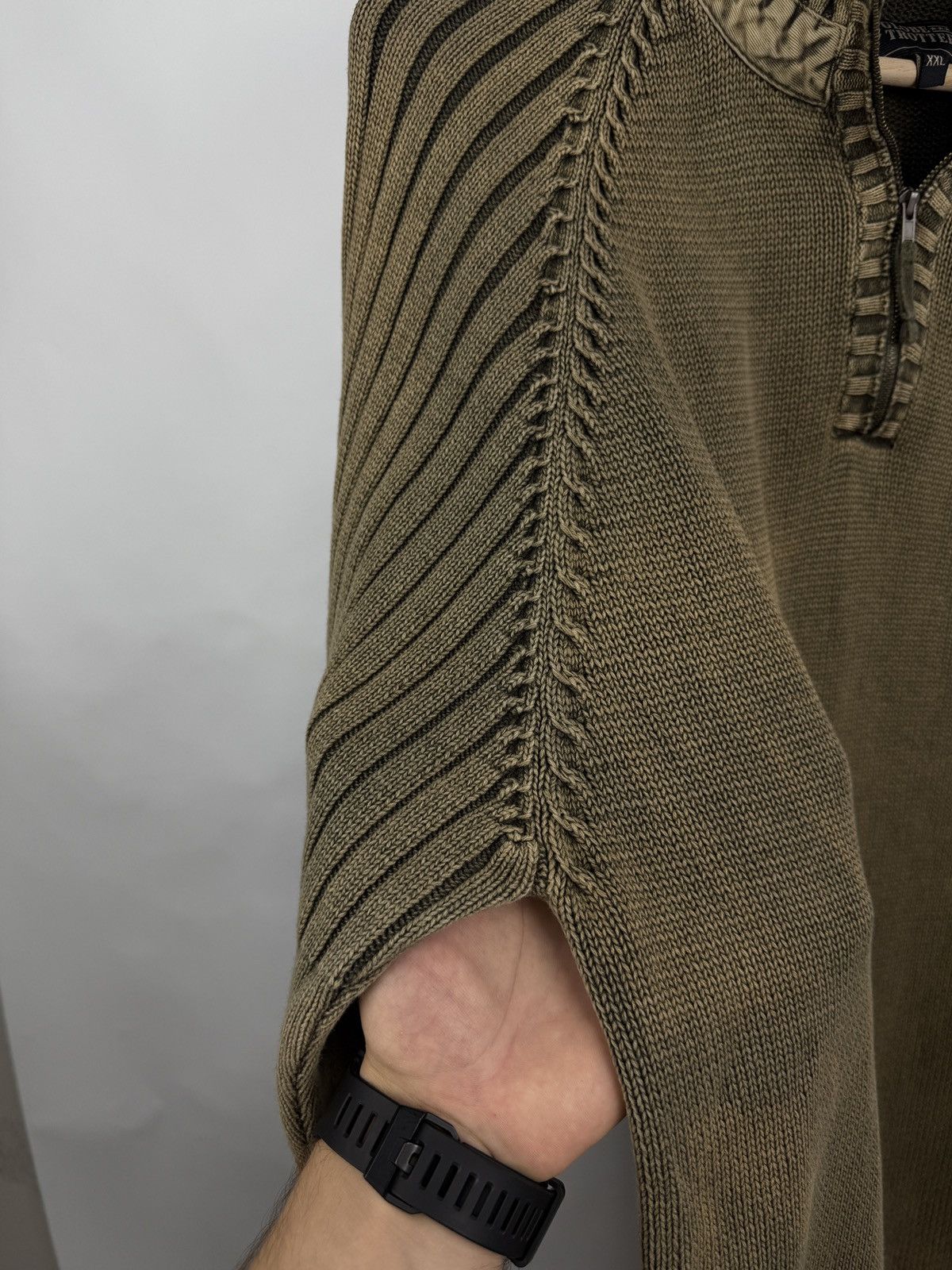Globe-Trotter 🇺🇸Vtg 90s Globe Trotter Military Faded Sweaters Kapital Style Size US L / EU 52-54 / 3 - 8 Thumbnail