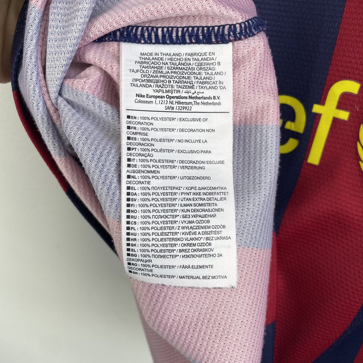 Nike Barcelona Nike Home Jersey Shirt Men 2013/2014 size M Size US M / EU 48-50 / 2 - 14 Thumbnail