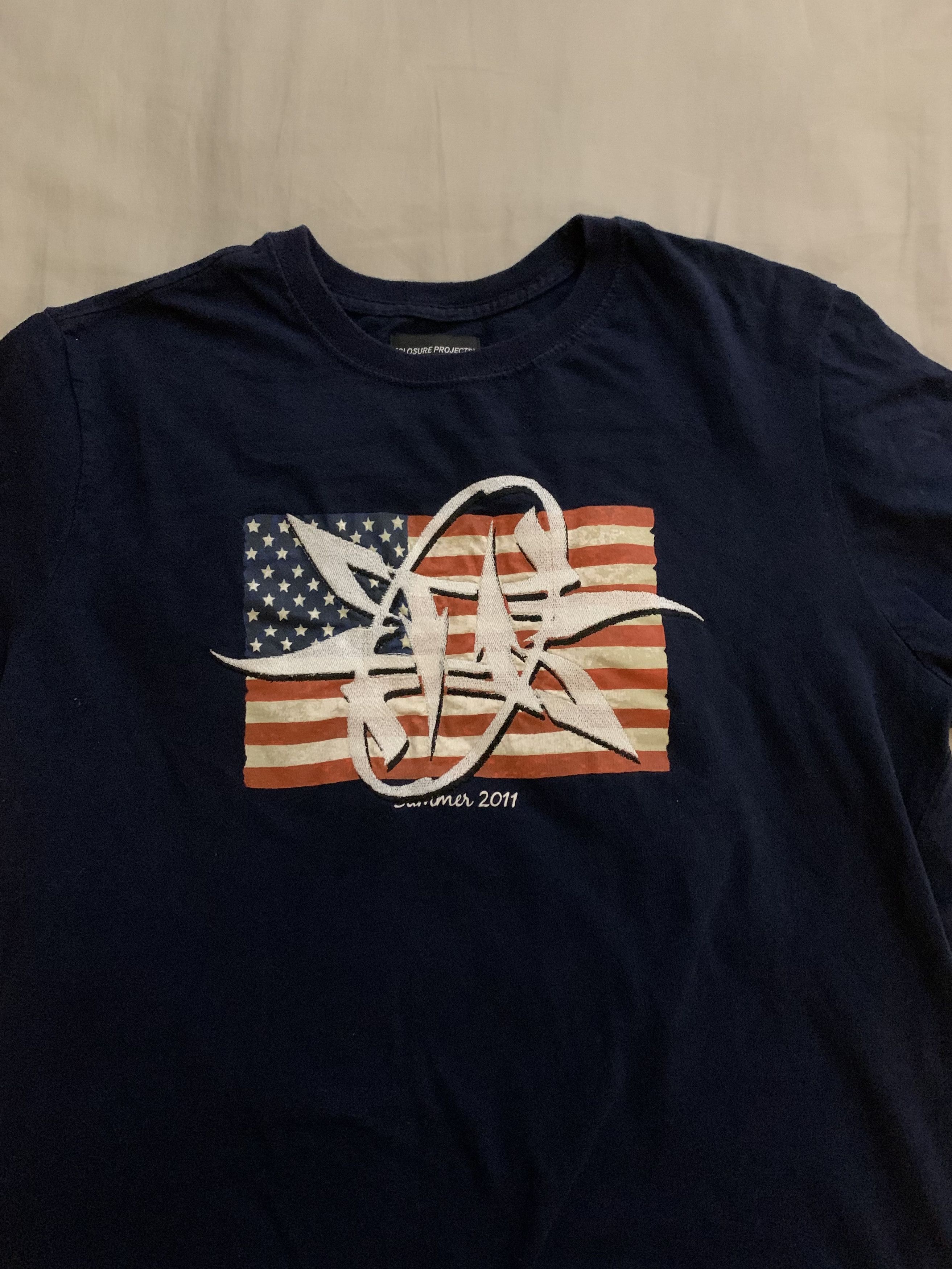 Japanese Brand Closure Projects USA Summer Flag Tee Size US L / EU 52-54 / 3 - 3 Thumbnail