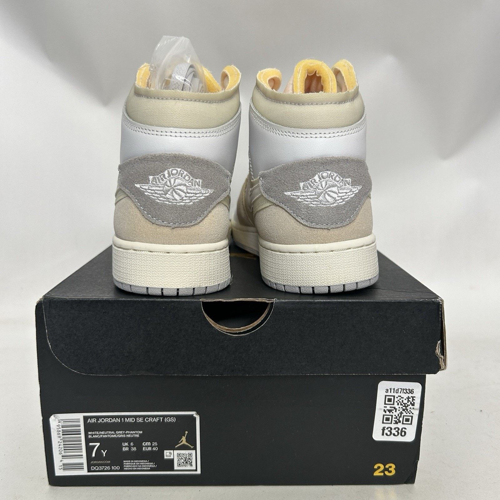 Jordan Brand Nike Air Jordan 1 Mid SE Retro Craft “Inside Out” Size US 8.5 / IT 38.5 - 4 Thumbnail