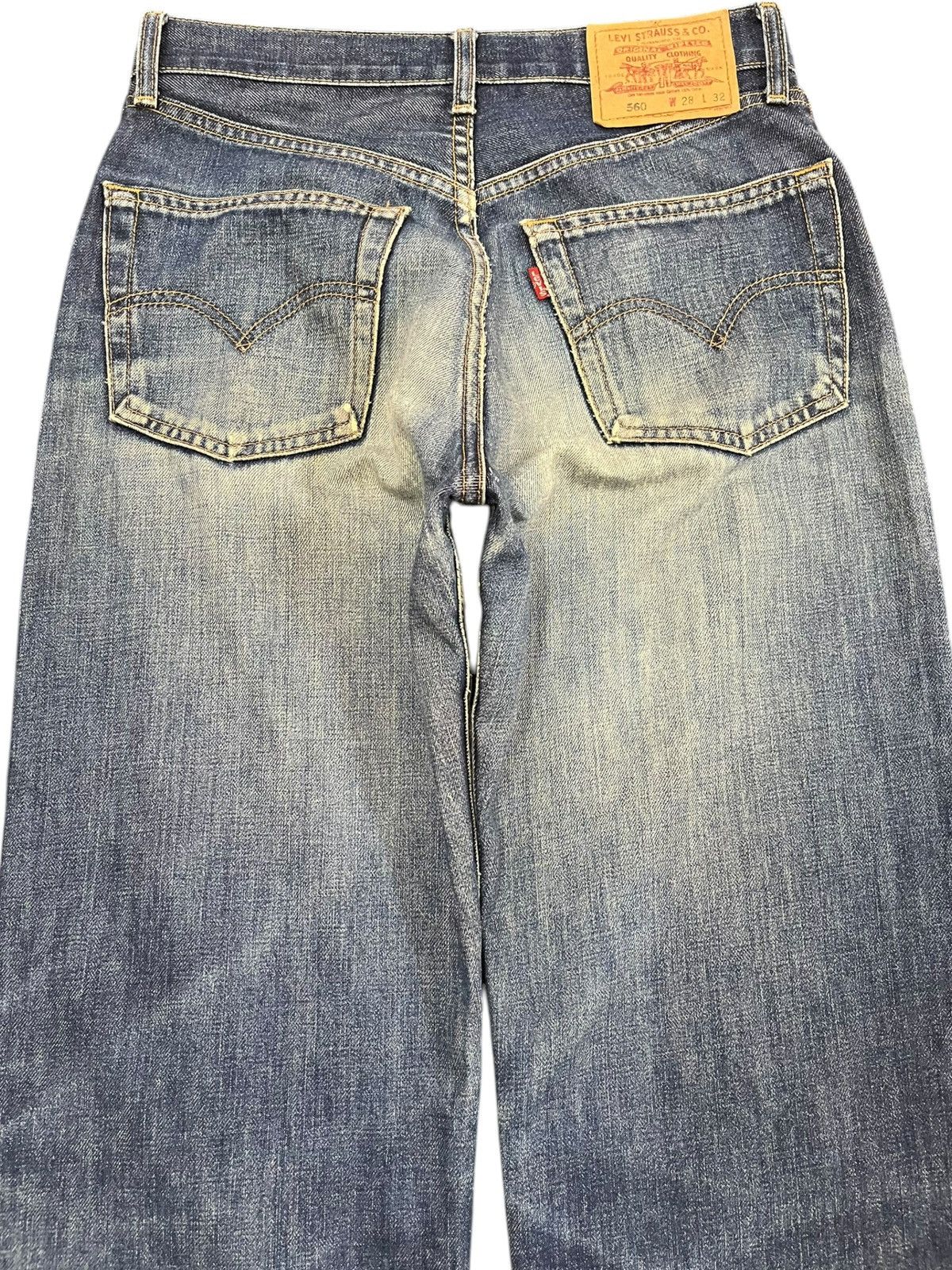 LVC × Levi's × Levi's Vintage Clothing Vintage Levi’s 560 Baggy Faded Denim Size US 29 - 6 Thumbnail