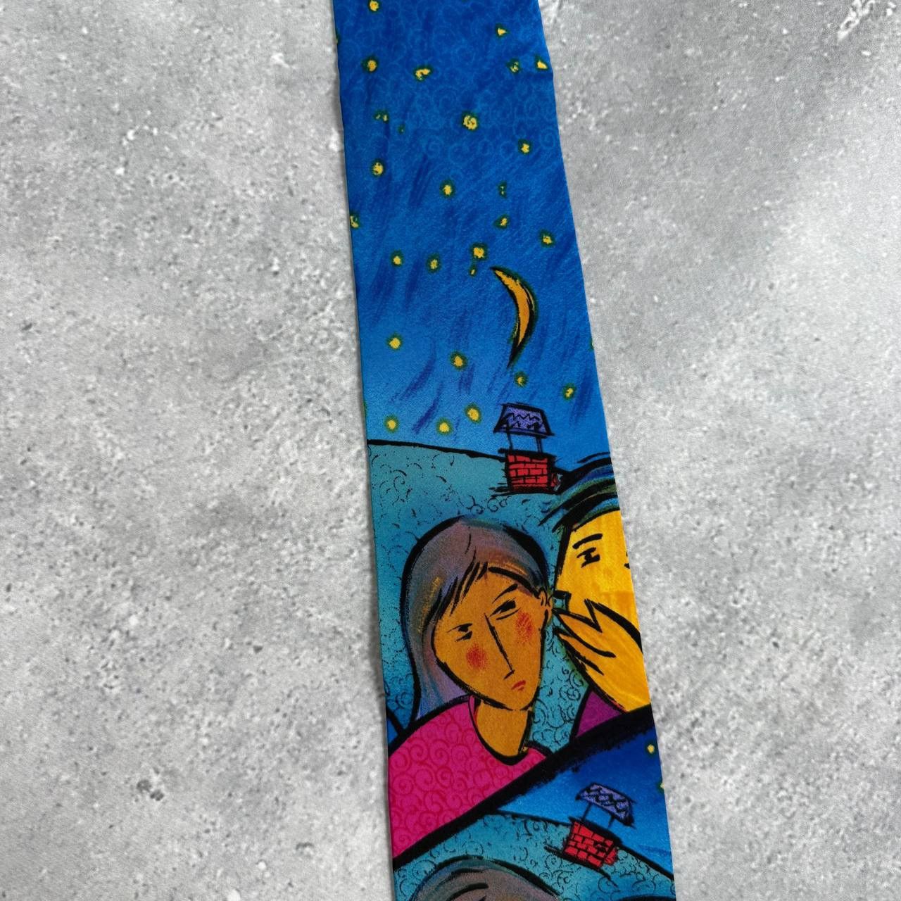 Vintage Vintage 1991 The Beatles Do You Want Know A Secret Silk Tie Size ONE SIZE - 2 Thumbnail