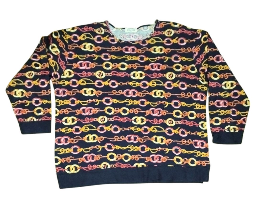 Celine Celine Monogram long sleeve shirt Size M / US 6-8 / IT 42-44 - 2 Thumbnail