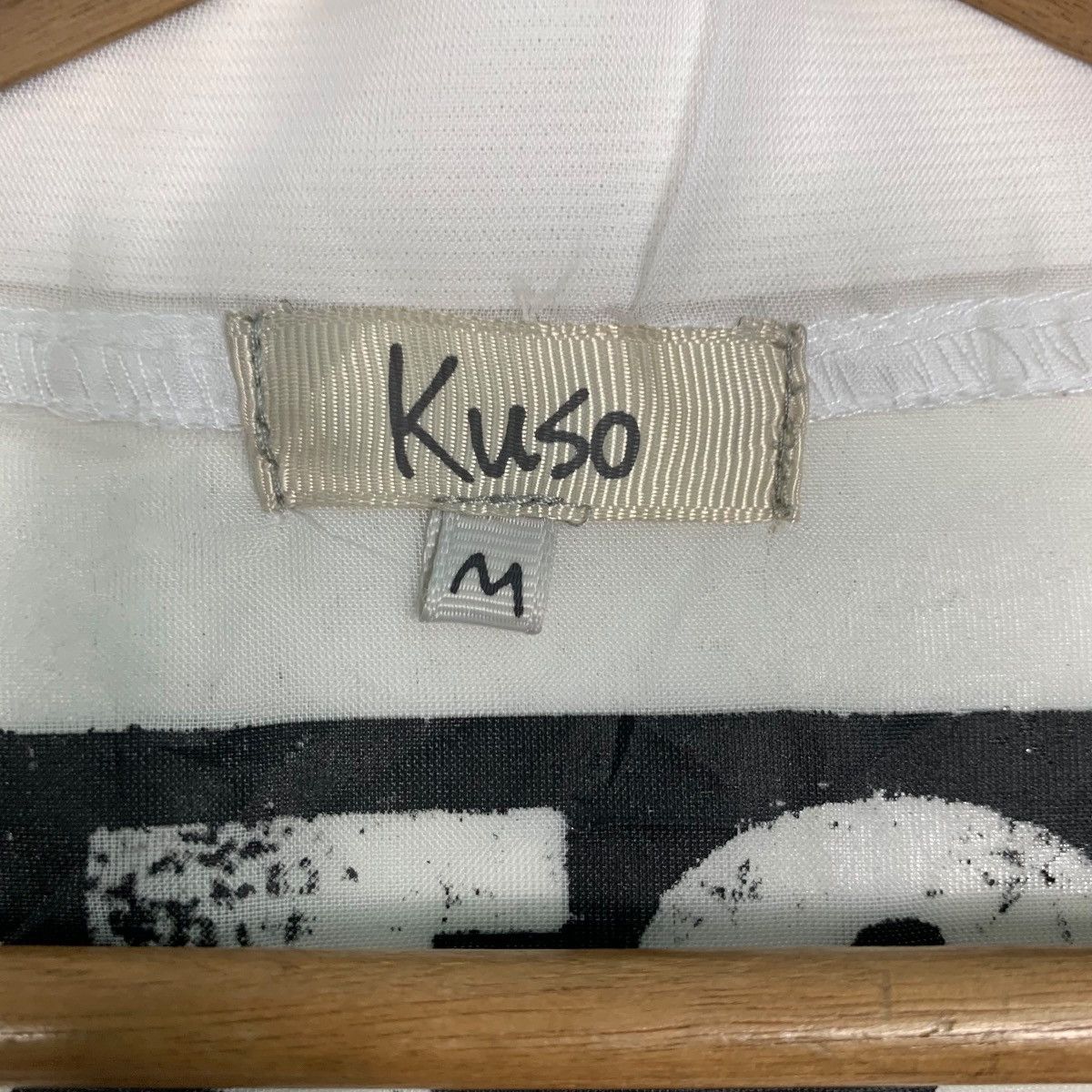 Japanese Brand KUSO Printed Polyester Light Jacket #2766-C125 Size M / US 6-8 / IT 42-44 - 15 Thumbnail