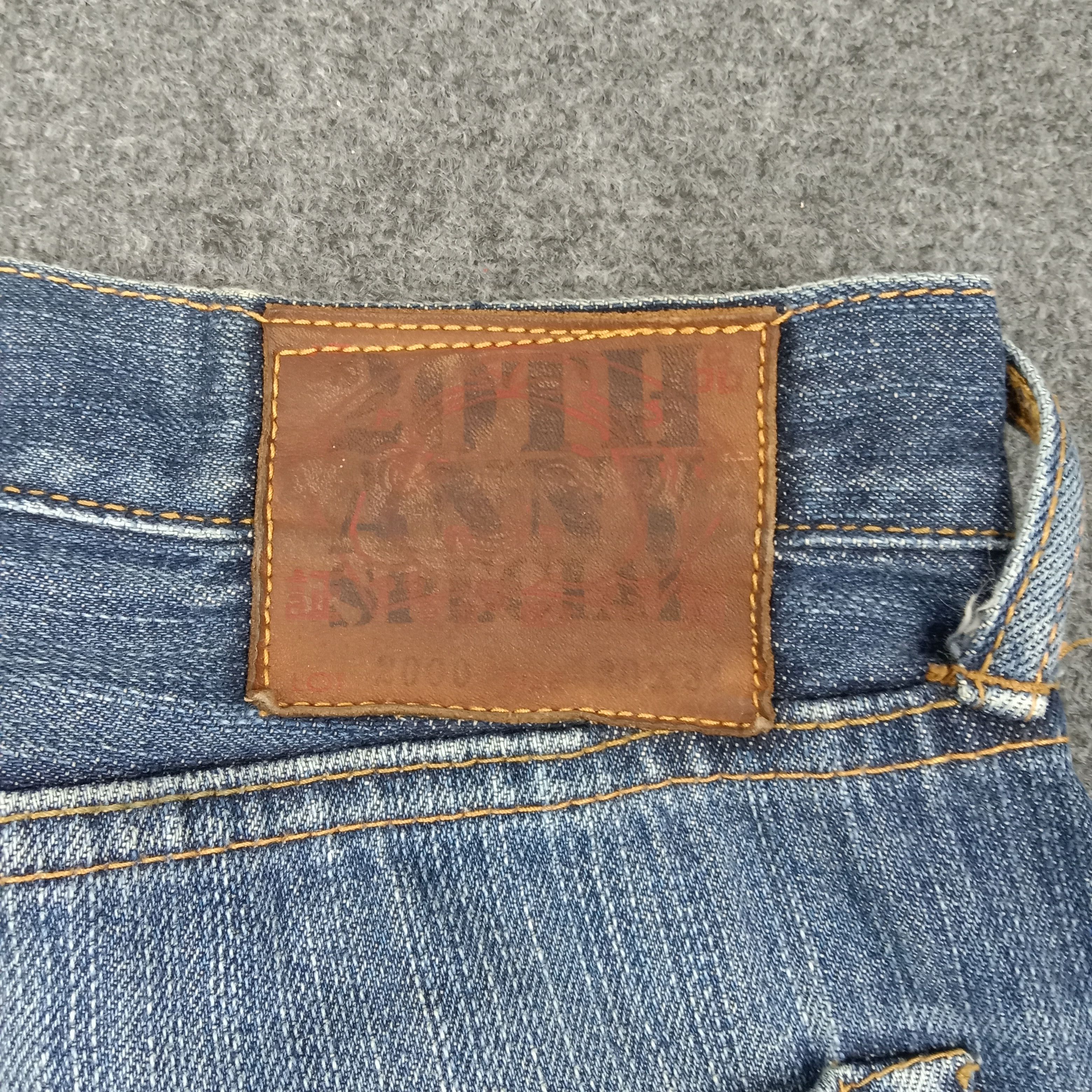 Evisu Evisu Japanese Brand Daicock Custom Denim Jeans c235n29 Size US 29 - 3 Thumbnail