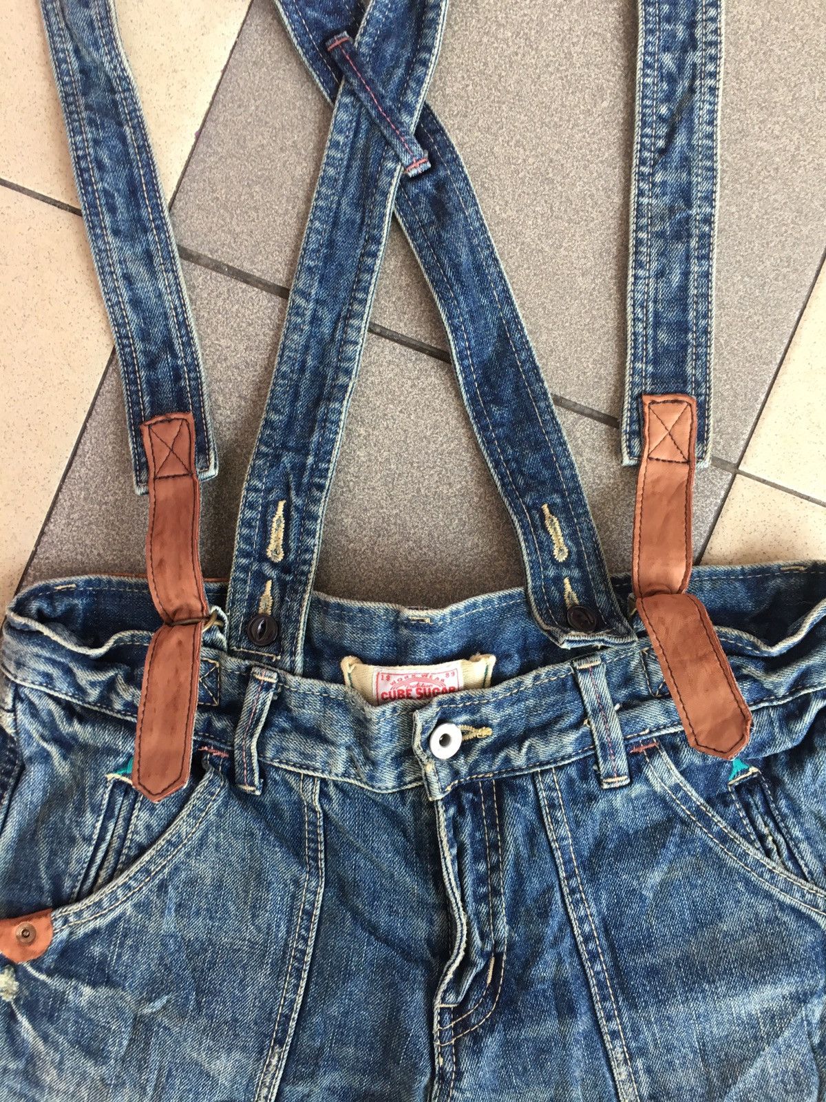 Japanese Brand Cube sugar Japanese brand buckle back suspender Size US 32 / EU 48 - 6 Thumbnail