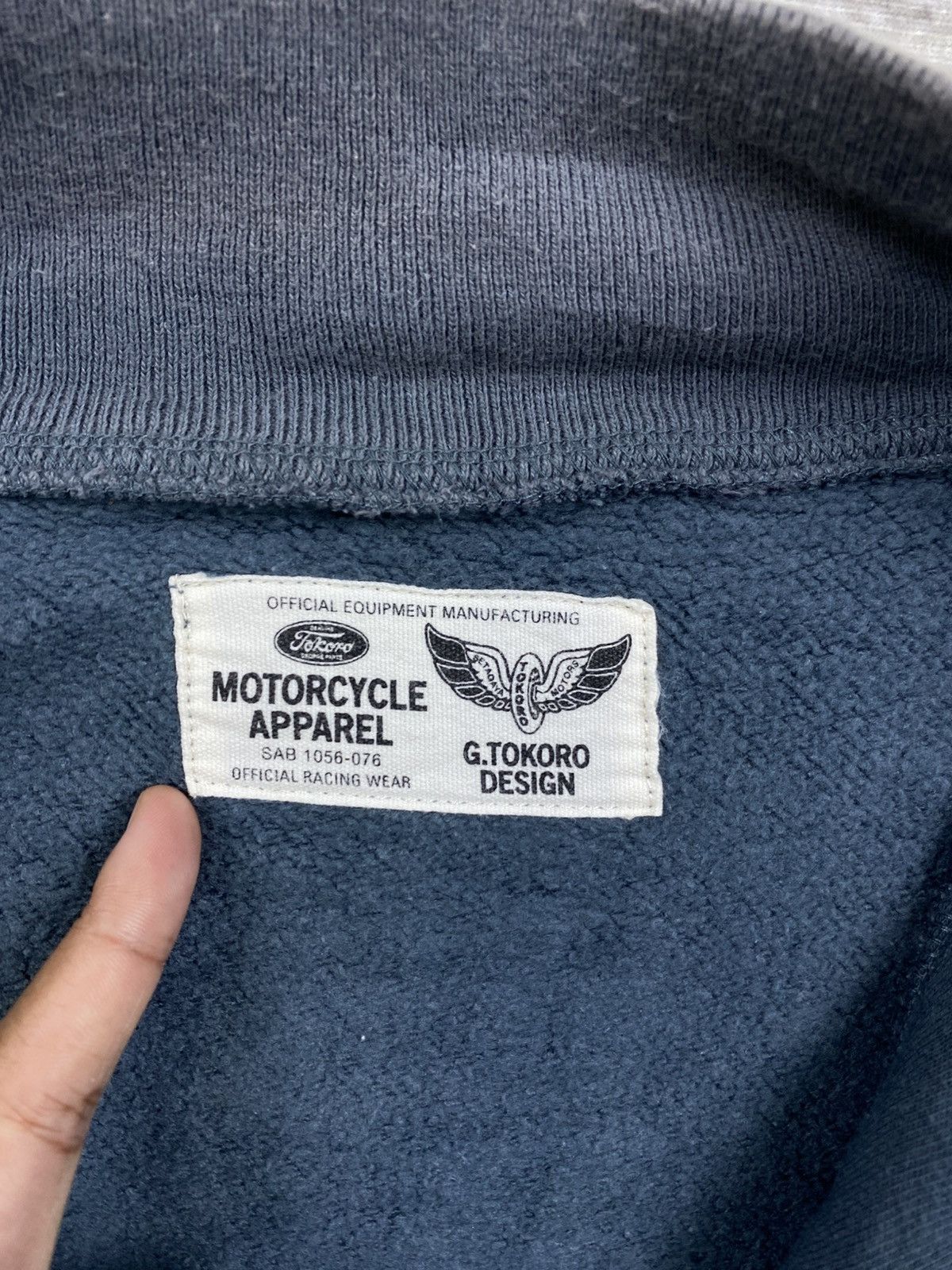 Kadoya Vintage Motorcycle Club Apparel G.Tokoro Halfzip Shirt Size US L / EU 52-54 / 3 - 6 Thumbnail