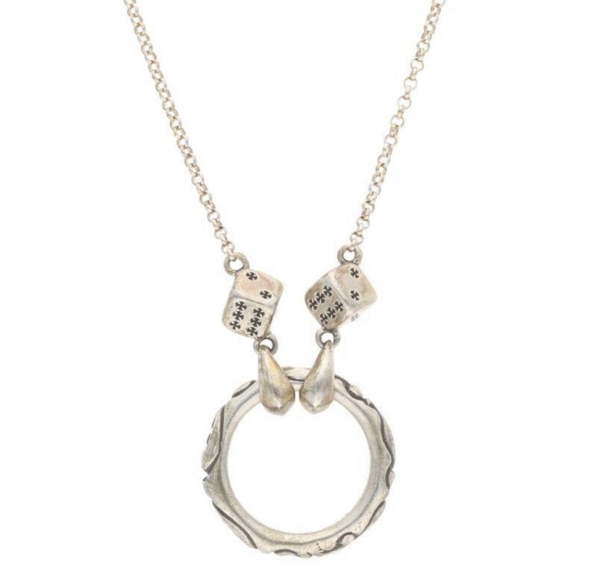 Chrome Hearts Chrome Hearts EYWR LOOP DICE DBL Necklace Size ONE SIZE - 1 Thumbnail