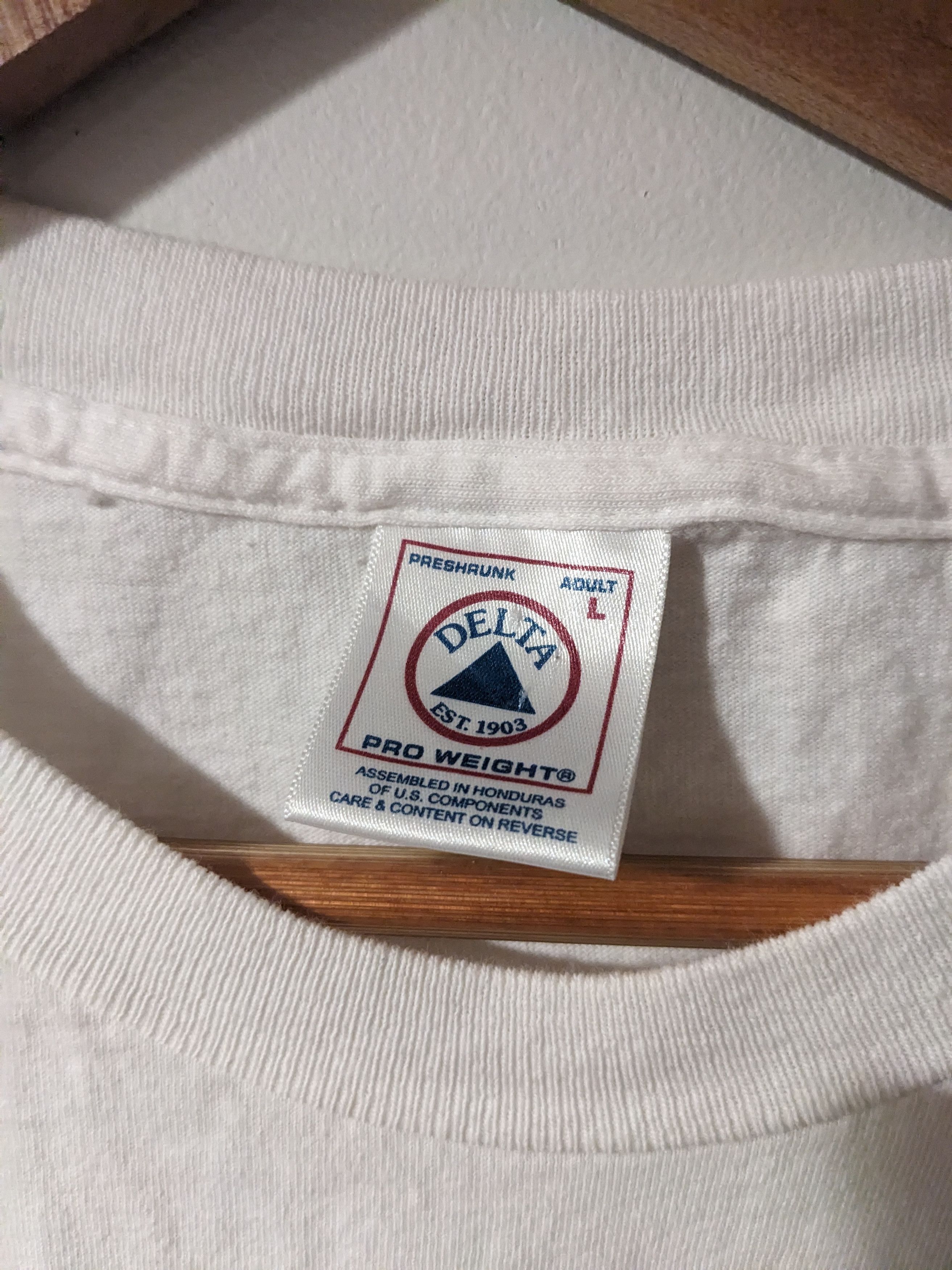 Vintage Vintage 90s Endangered Species Baby Homo Sapiens T-Shirt Size US L / EU 52-54 / 3 - 3 Thumbnail