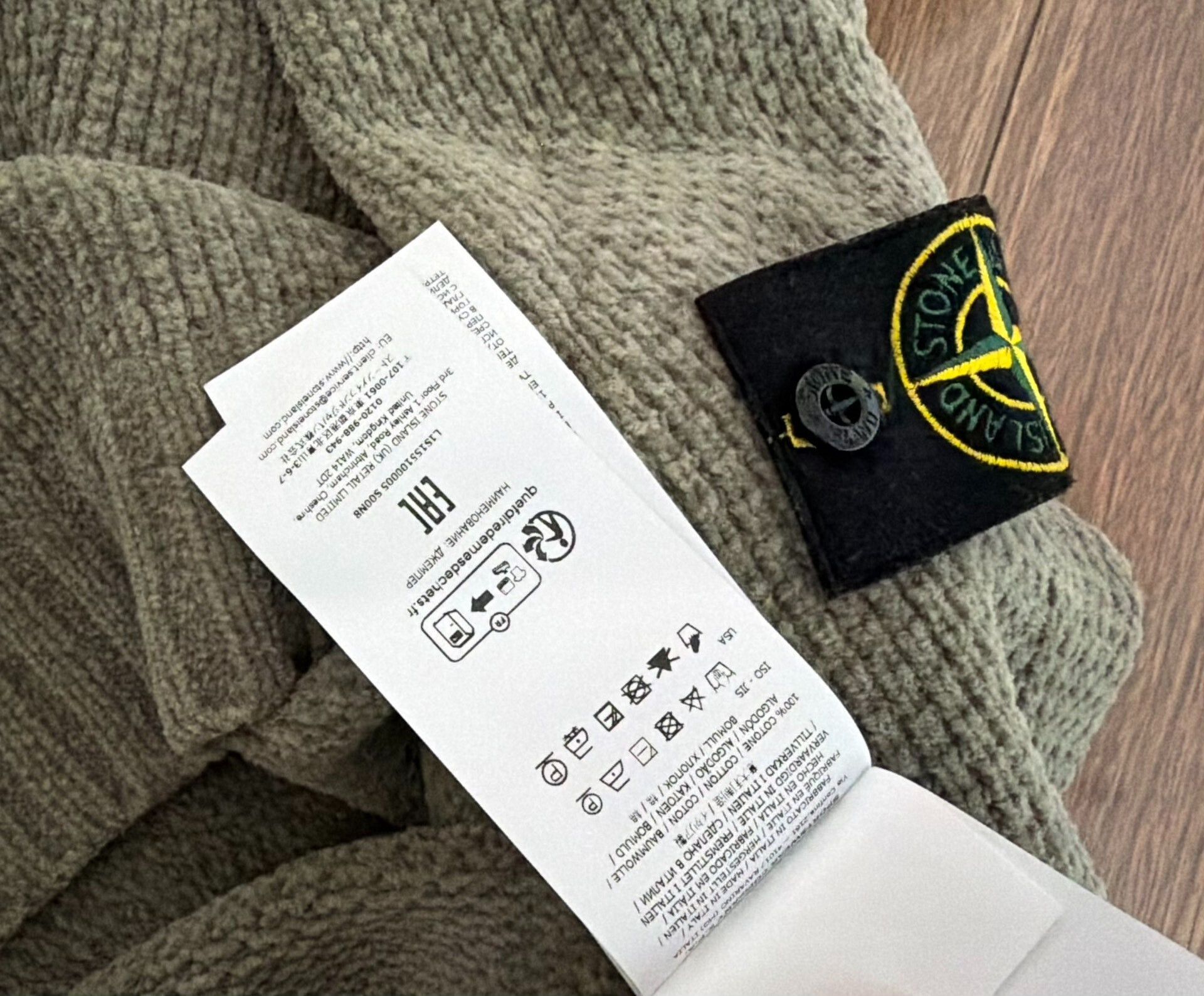 Stone Island Stone Island SS26 Ribbed Turtleneck Logo Knit Size US M / EU 48-50 / 2 - 5 Thumbnail