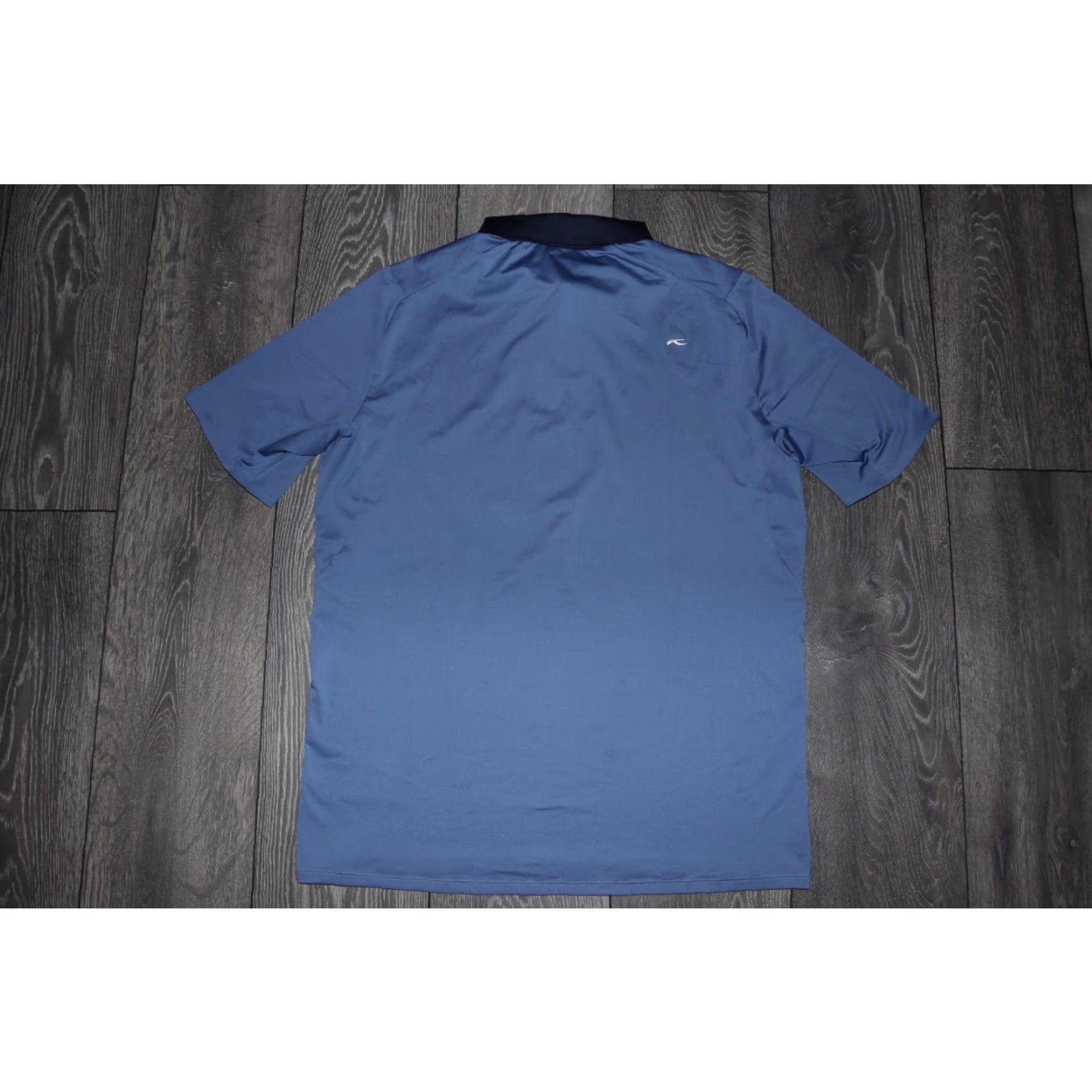 KJUS KJUS Polo Shirt Short Sleeve Golf SPANDEX Size L Blue Mens Size US L / EU 52-54 / 3 - 7 Thumbnail
