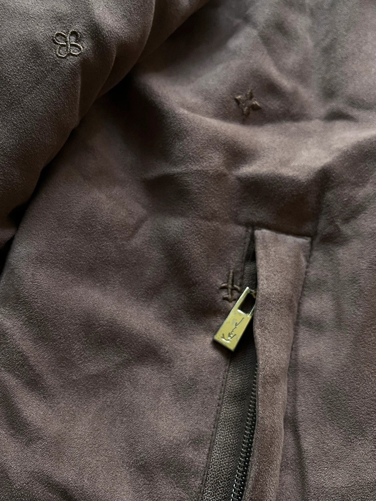 Karl Kani Karl Kani Vintage Hip-Hop Puffer Jacket Velour Monograms Size US XL / EU 56 / 4 - 7 Thumbnail