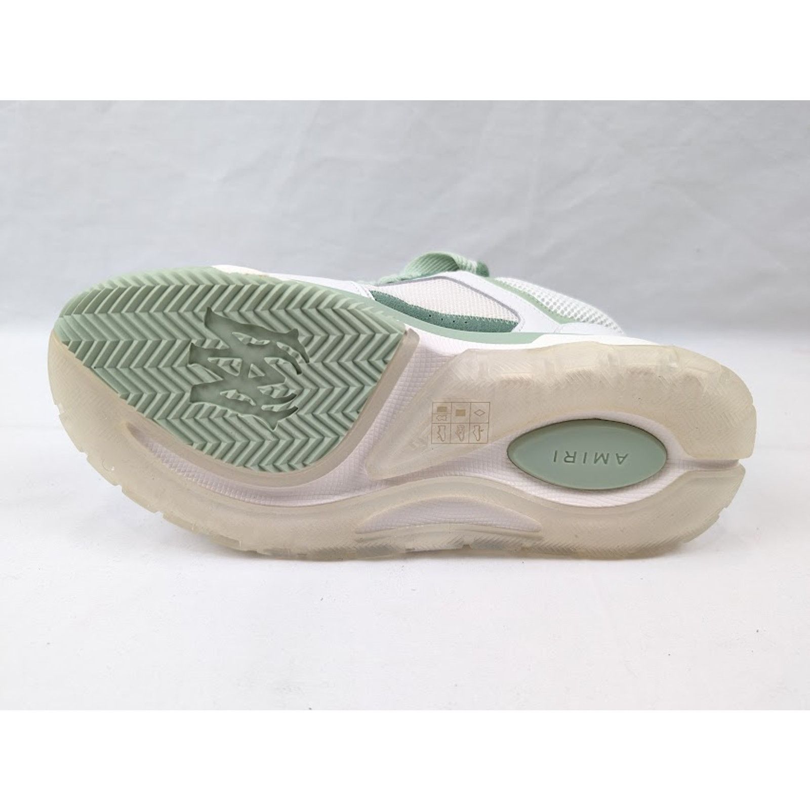 Amiri o1rshd1 MA-1 Low-Top Sneakers in White/Mint Size US 11 / EU 44 - 10 Thumbnail