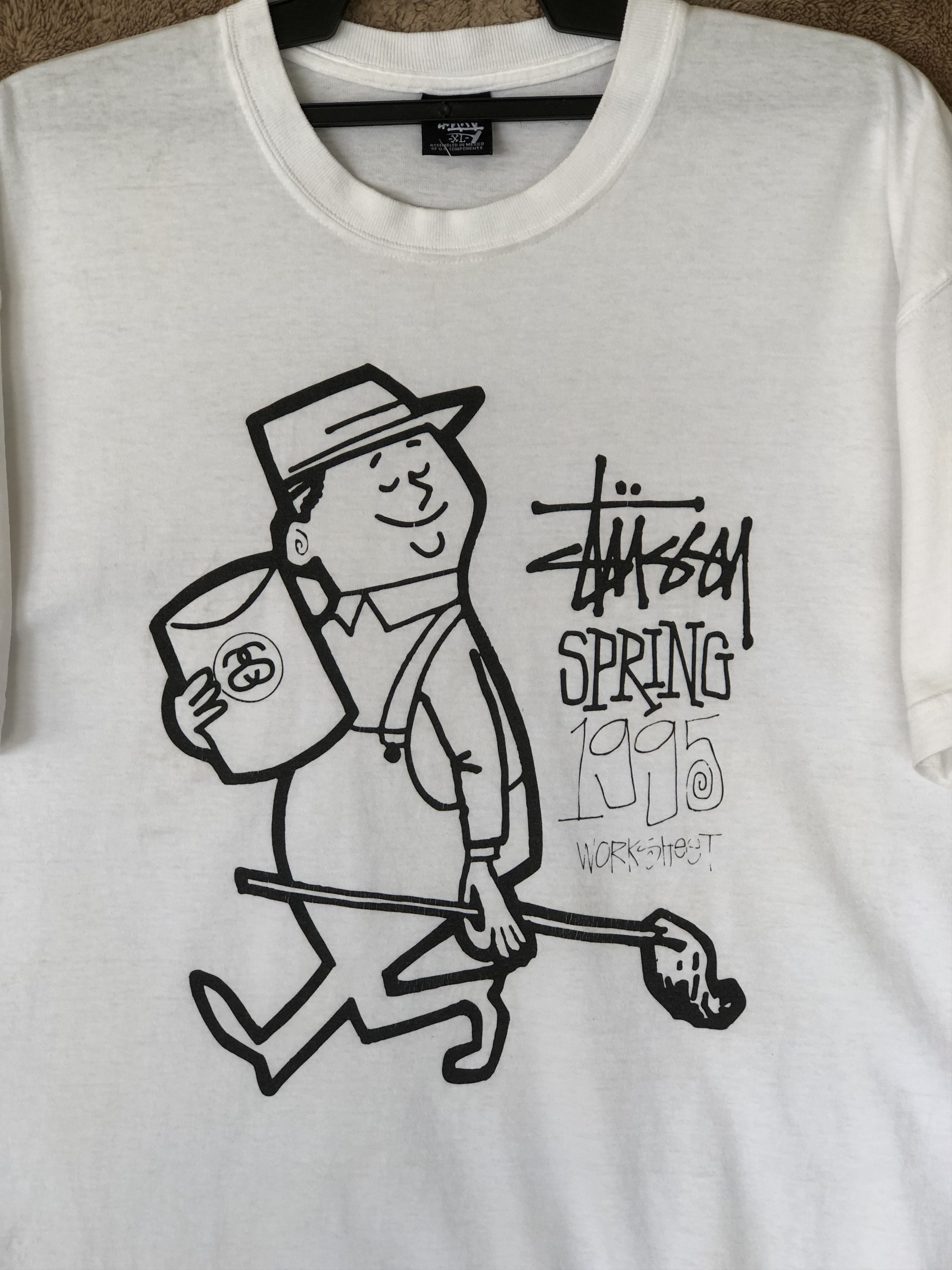 Stussy Vintage Stussy Spring 1995 Streetwear Tee Size US XL / EU 56 / 4 - 2 Thumbnail