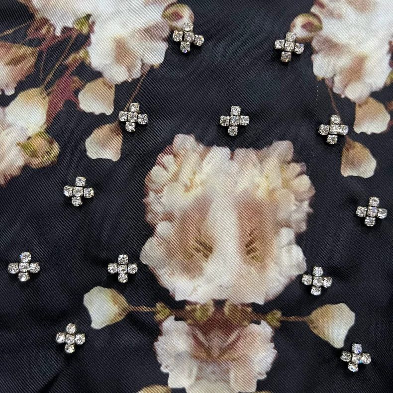 Givenchy Givenchy Size38 Rhinestone All-over Star and Flower Jacket Size US M / EU 48-50 / 2 - 2 Thumbnail