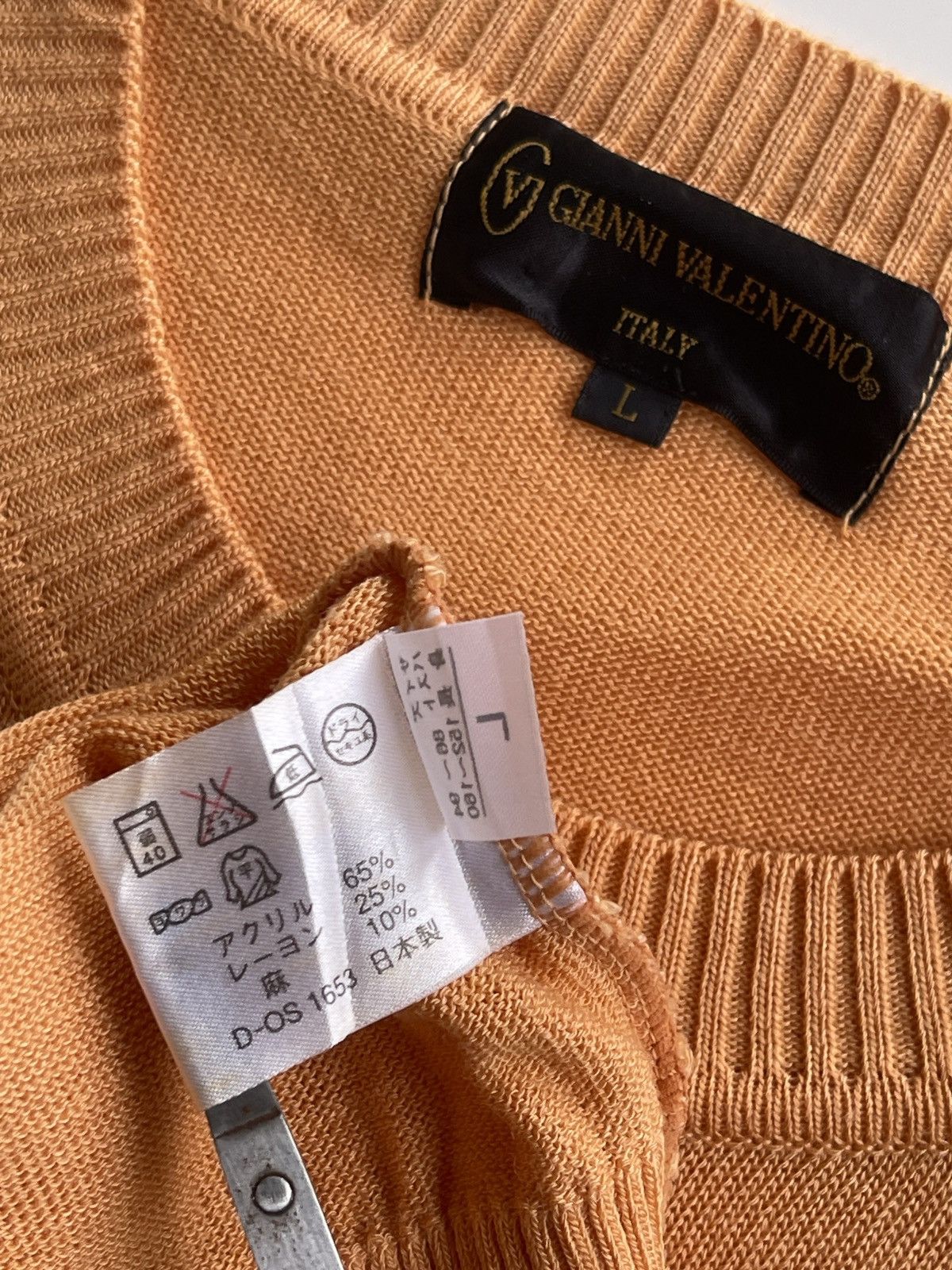 Valentino Vintage Gianni Valentino Knit Jumper Size L / US 10 / IT 46 - 9 Thumbnail