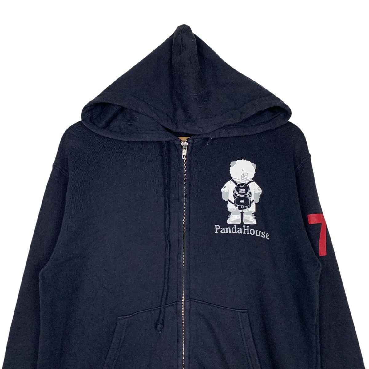 Japanese Brand PANDA HOUSE Zipper Hoodies Sweatshirt #1550-C69 Size US S / EU 44-46 / 1 - 2 Thumbnail