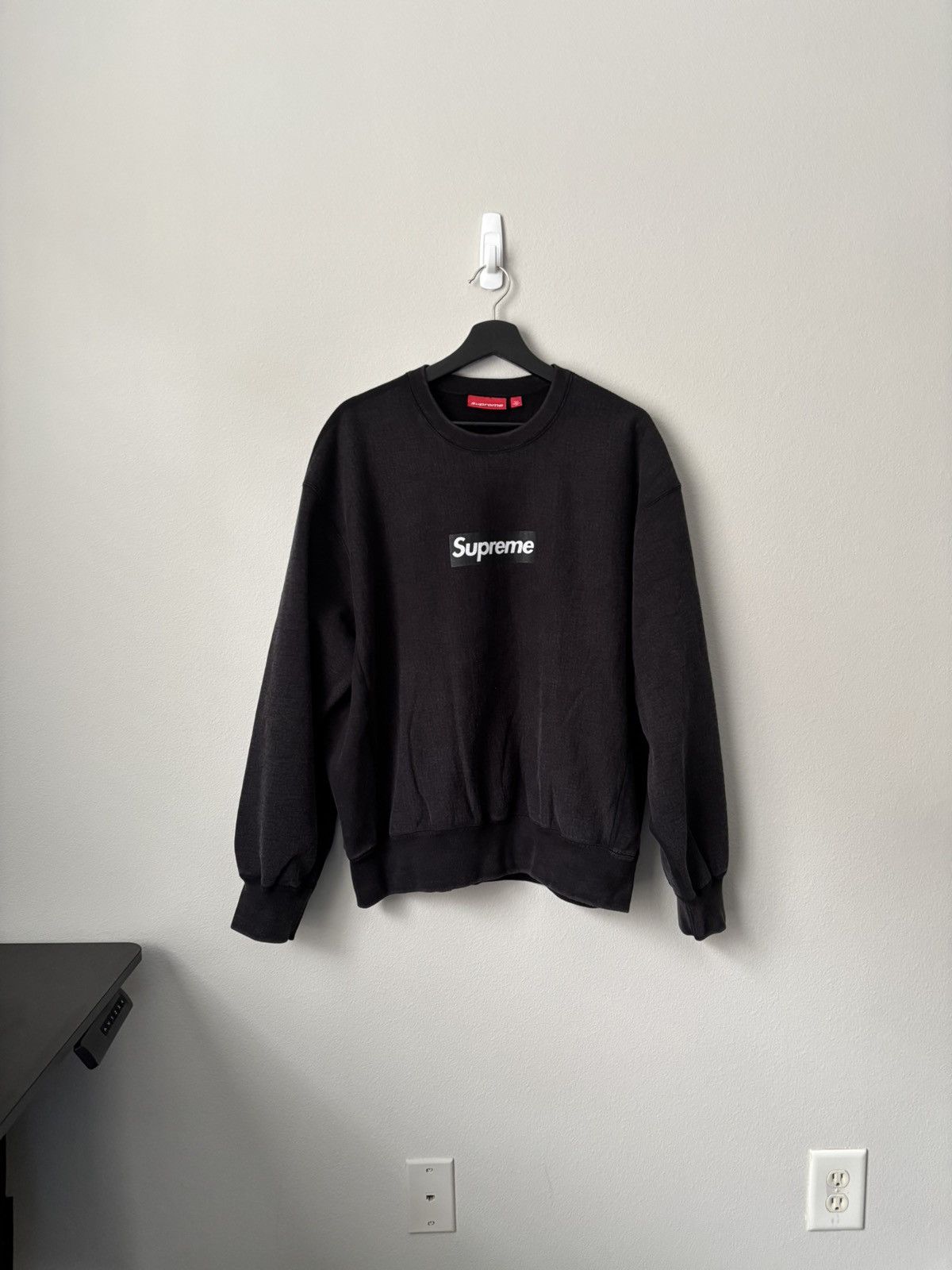 supreme 25SS Washed Box Logo Crewneck 黒L 楽天市場】Supreme 25ss Washed Box Logo Crewneck Sweatshirt Lサイズ