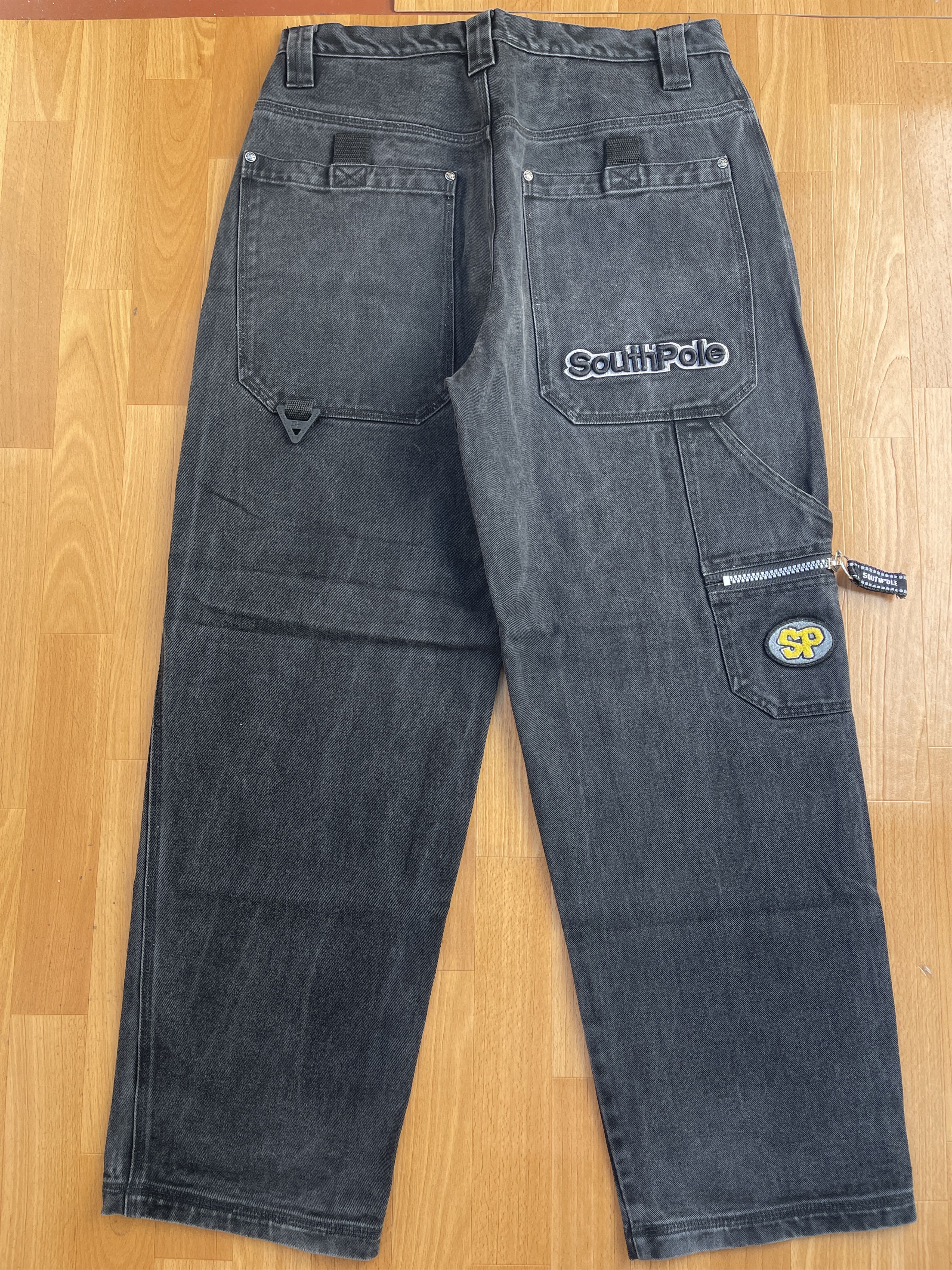 Southpole Southpole jeans, baggy vintage South Pole 90s hip hop Y2K 34 Size US 34 / EU 50 - 1 Thumbnail