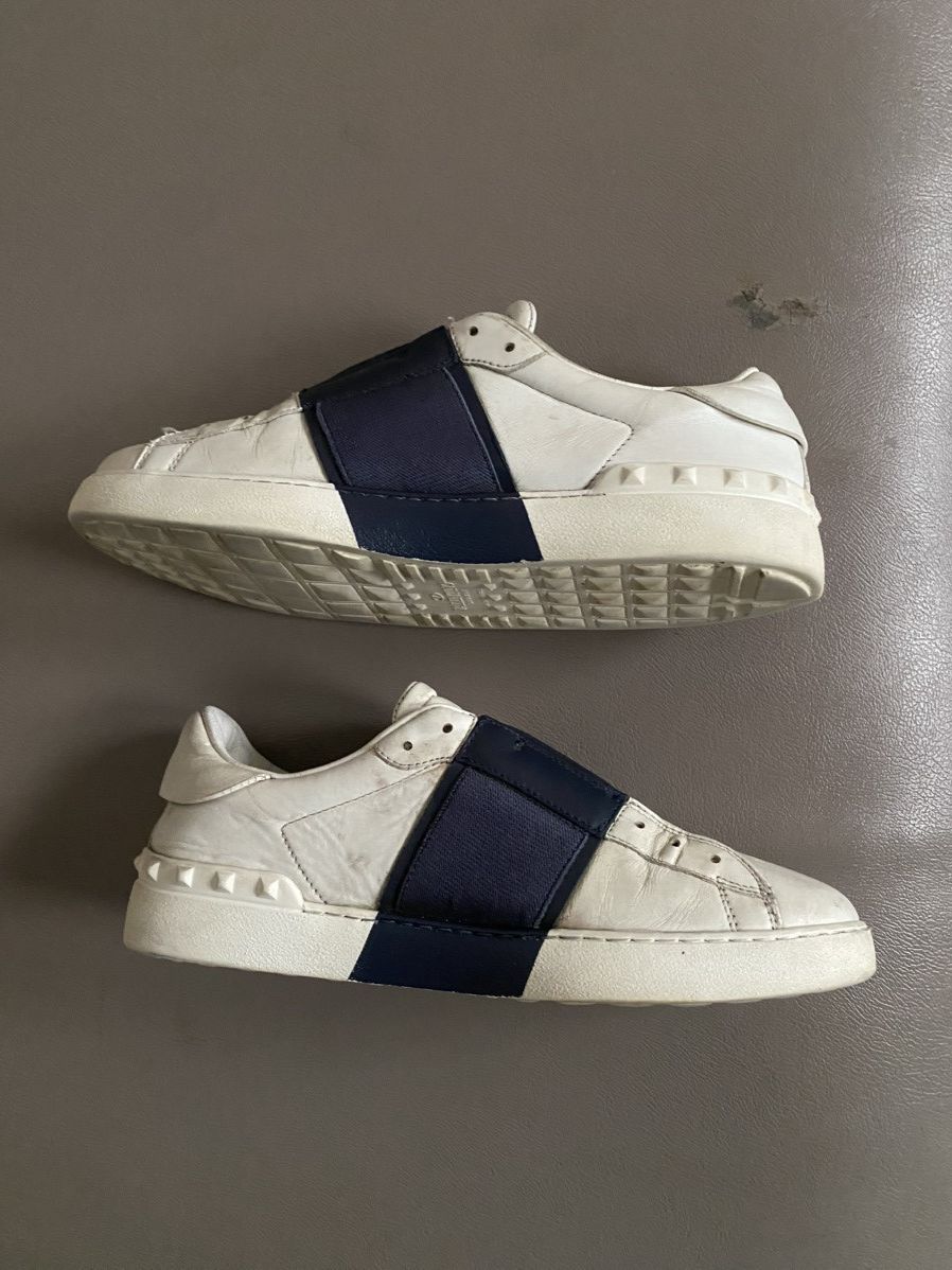 Valentino Valentino garavani no lace sneakers low leather Size US 8.5 / EU 41-42 - 11 Thumbnail