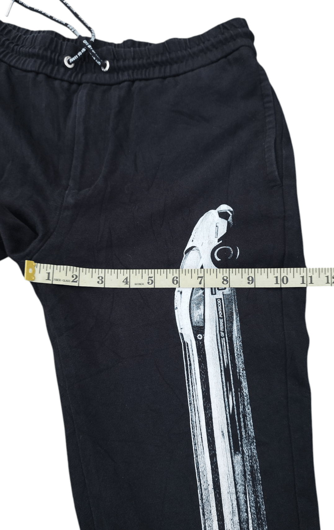GF Ferre × Gianfranco Ferre Gf Ferre black sweatpant Size US 30 / EU 46 - 10 Thumbnail