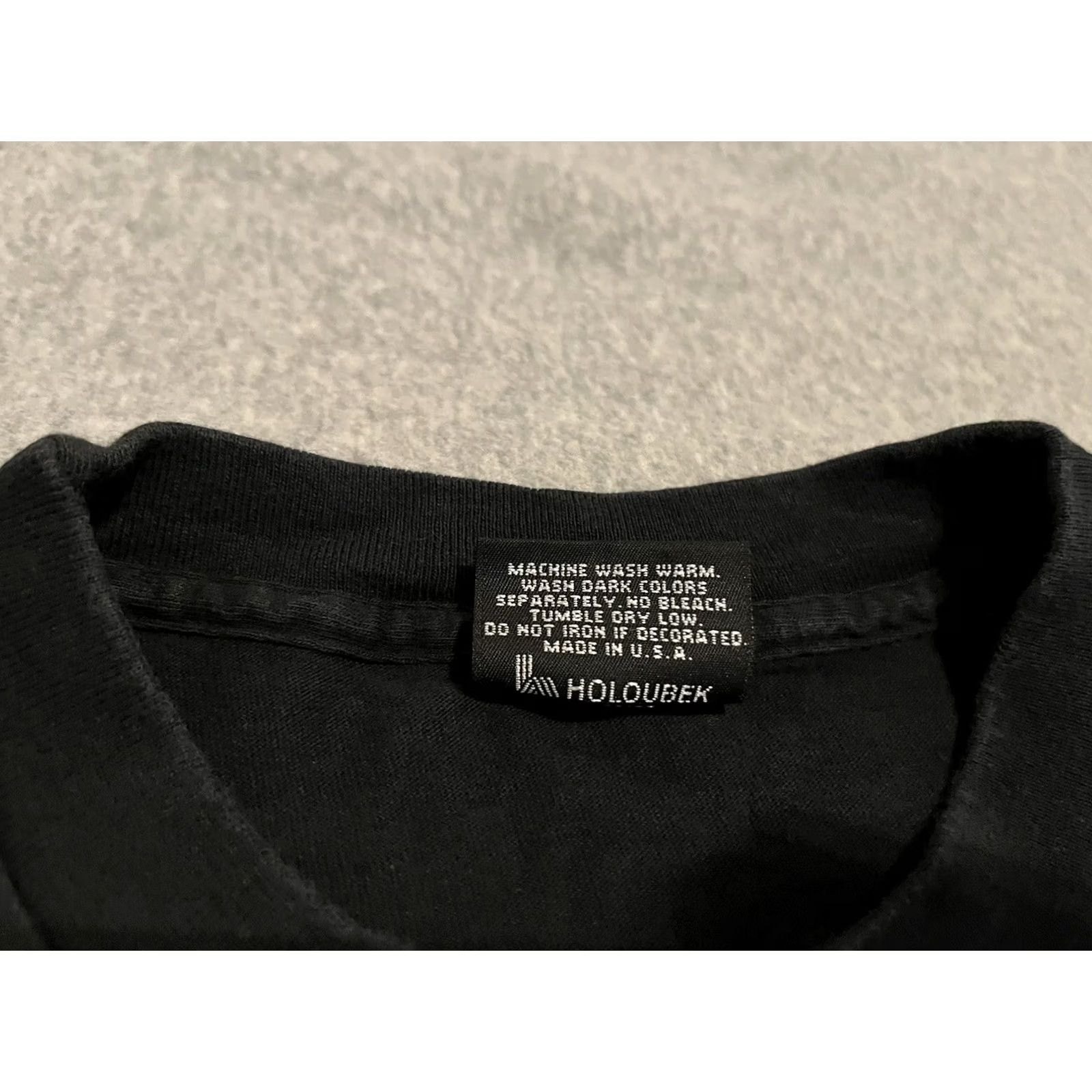 Harley Davidson VINTAGE Harley-Davidson Shirt Mens Crew Neck Short Sleeve Black 1993 USA Medium Size US M / EU 48-50 / 2 - 5 Thumbnail
