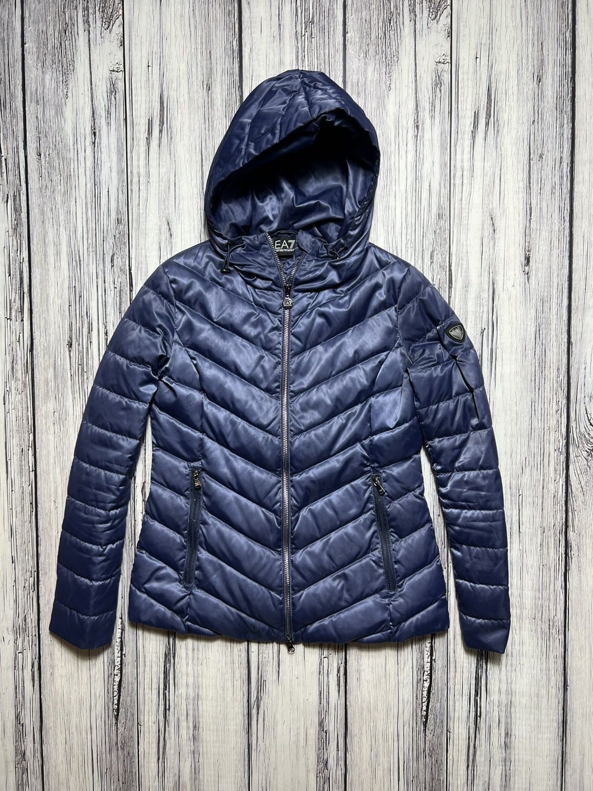 Emporio Armani Womens Armani Jacket S Down Size S / US 4 / IT 40 - 1 Thumbnail