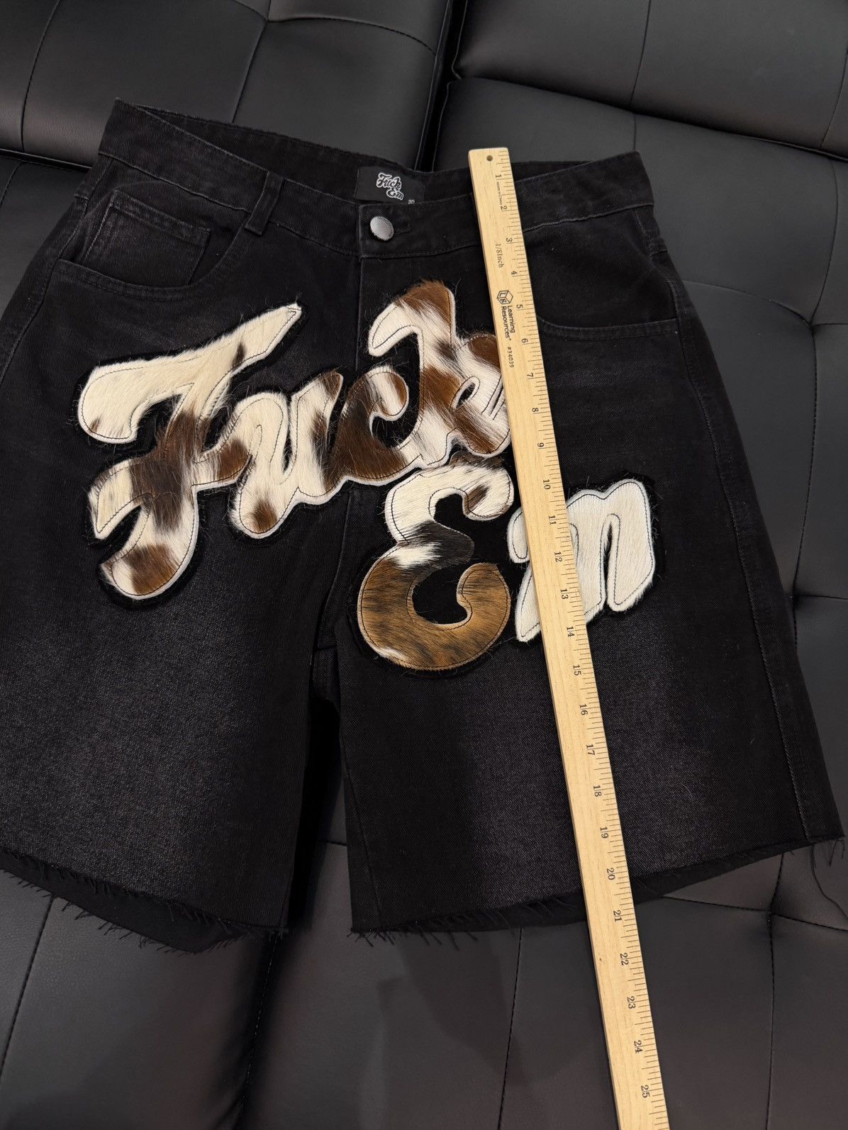 Other Fuck EM Shorts Black Fur Size (30) Size US 30 / EU 46 - 10 Thumbnail