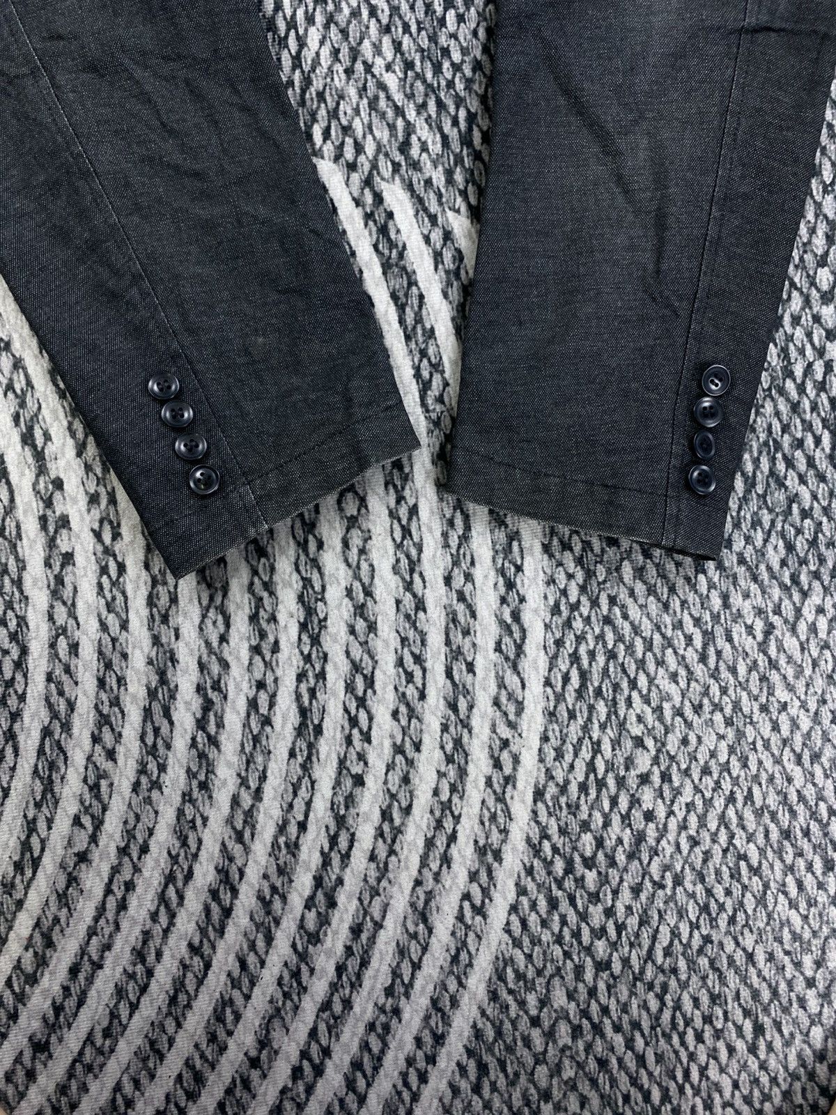 Japanese Brand Vintage Elle Homme Fullbutton Designed Blazer Coat Jacket Size US M / EU 48-50 / 2 - 8 Thumbnail