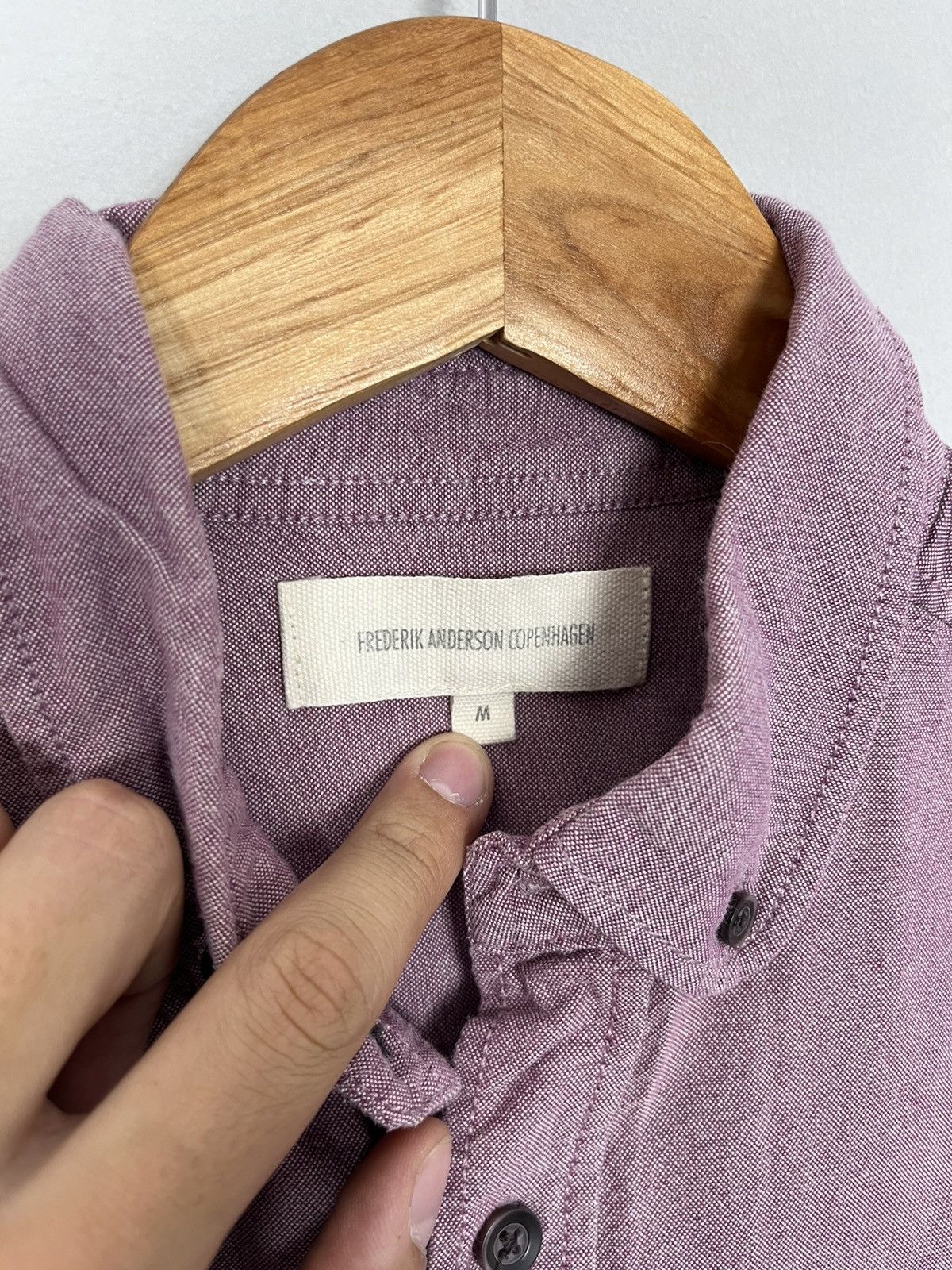 Other Frederik Anderson Copenhagen Cotton Long Sleeve Shirt Size US M / EU 48-50 / 2 - 6 Thumbnail