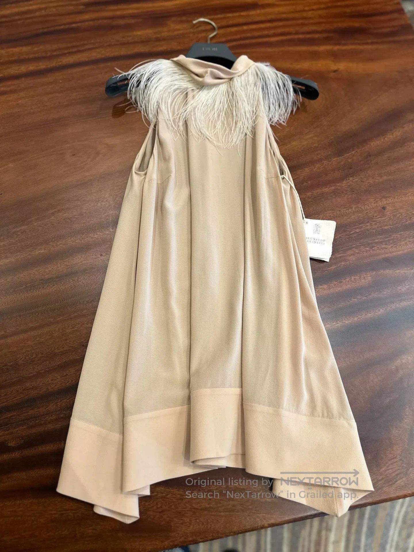 Brunello Cucinelli Brunello Cucinelli Feather Sleeveless Top. Size US M / EU 48-50 / 2 - 1 Thumbnail