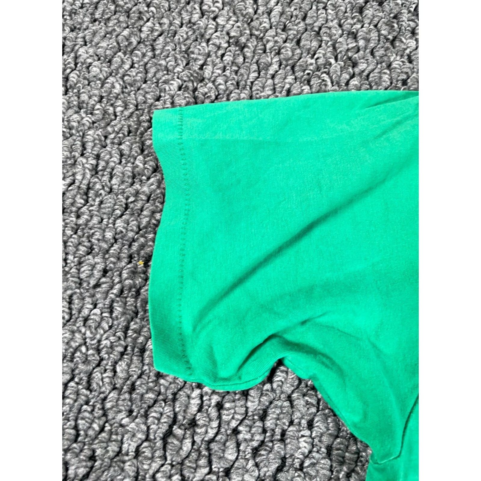 Hanes VTG 80s London Paris Rome T-Shirt Adult Large XL Green Single Stitch Hanes 1986 1980-1989 Graphic Tee Size US L / EU 52-54 / 3 - 6 Thumbnail