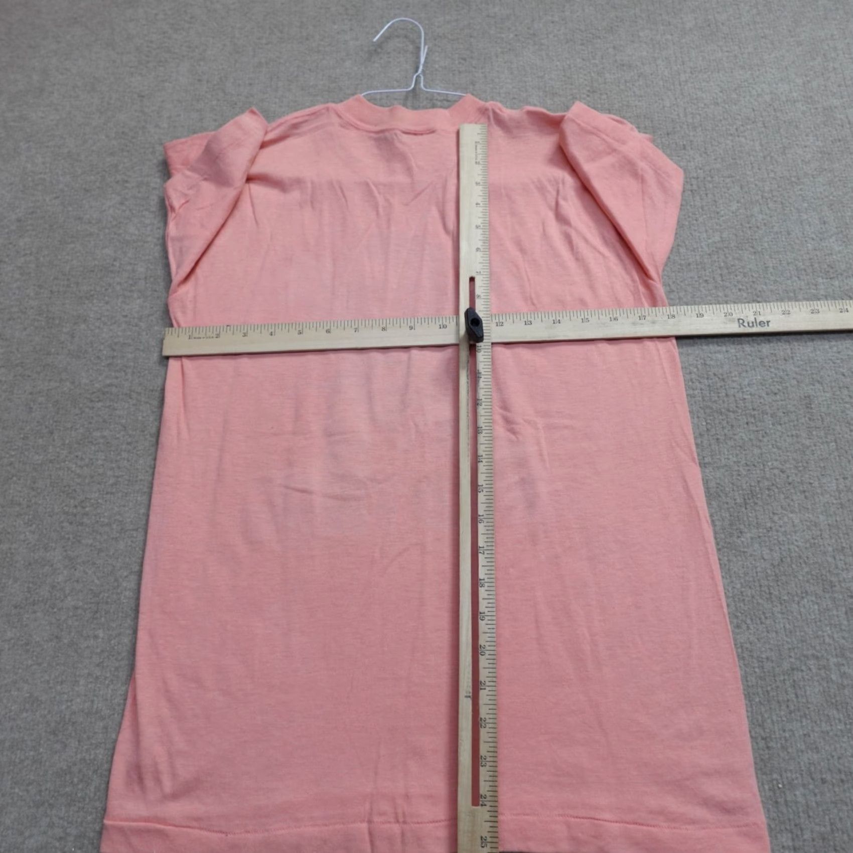Vintage VINTAGE Wild Thing Shirt Small Pink 1988 R. Peck Caveman Shirt Mens S Pink Cotton Blend Crew Neck Short Sleeve American Vintage Regular Size US S / EU 44-46 / 1 - 7 Thumbnail