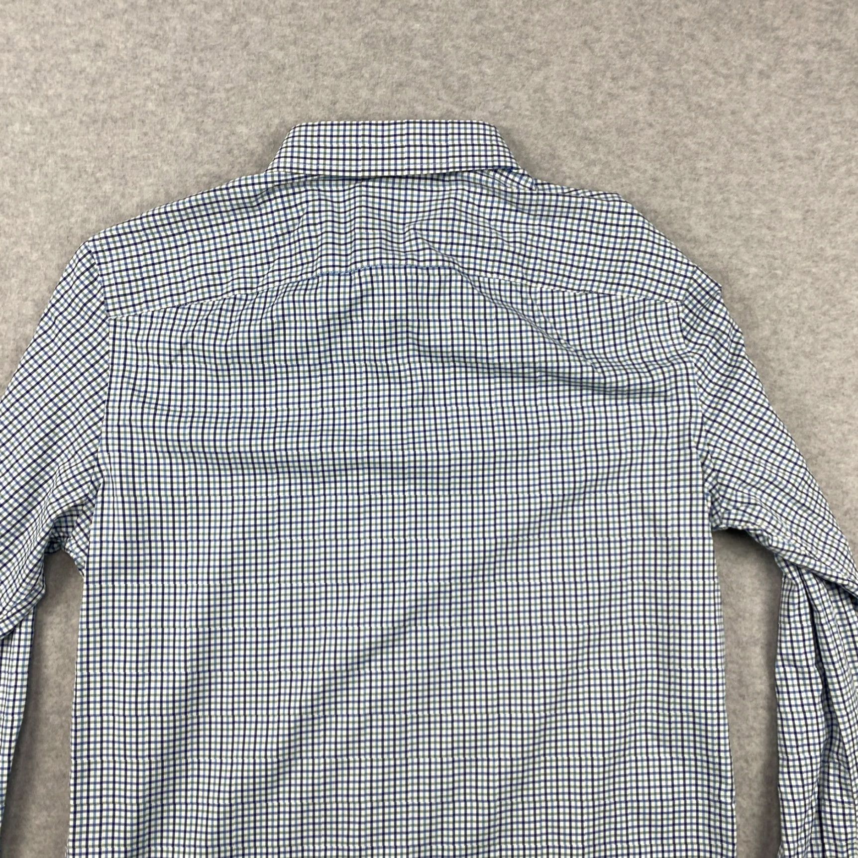 UNTUCKit UNTUCKit Button-Up Shirt Mens Large Check Slim Nylon Stretch Long Sleeve Size US L / EU 52-54 / 3 - 5 Thumbnail