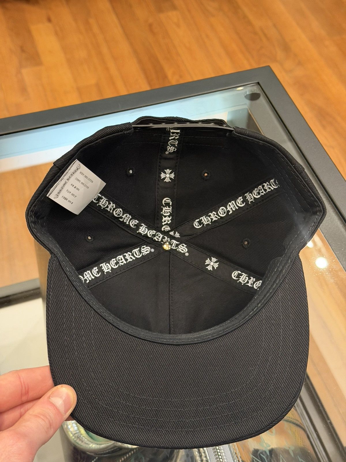 Chrome Hearts Chrome Hearts RS3 Cross Hat Size ONE SIZE - 6 Thumbnail