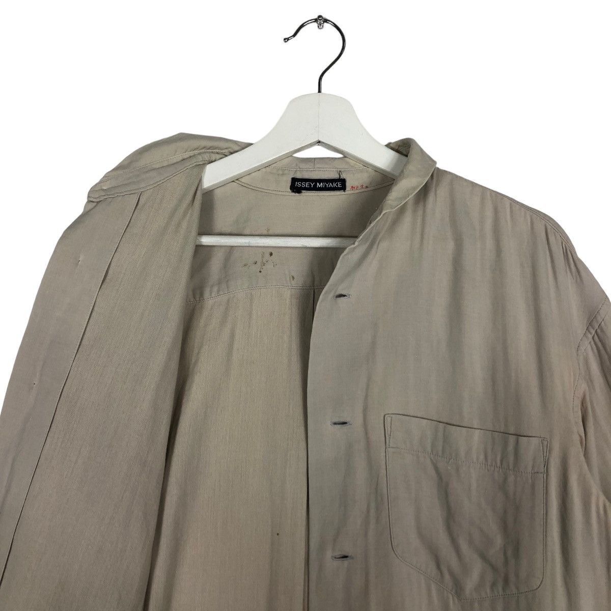 Issey Miyake 🔥 VINTAGE ISSEY MIYAKE RAYON MANDARIN SHIRTS Size US M / EU 48-50 / 2 - 14 Thumbnail