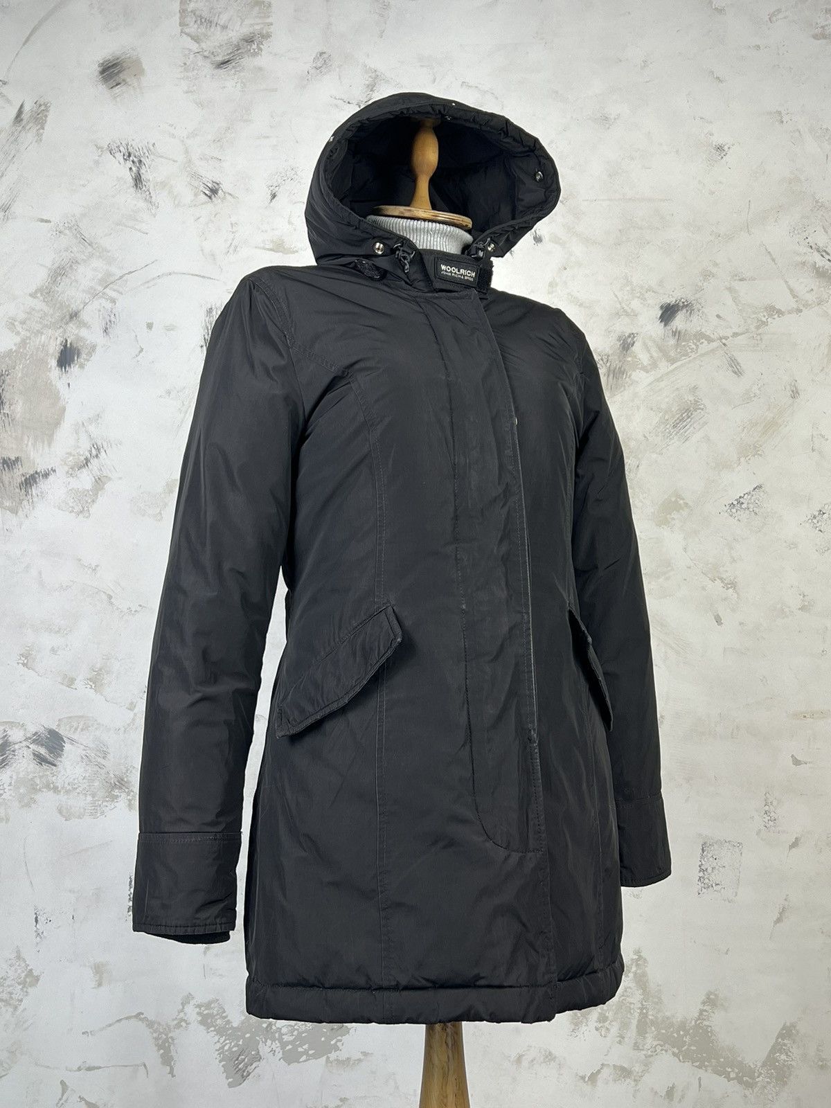 Woolrich Woolen Mills Vintage Woolrich Hooded Parka Jacket Size S - M Size S / US 4 / IT 40 - 3 Thumbnail