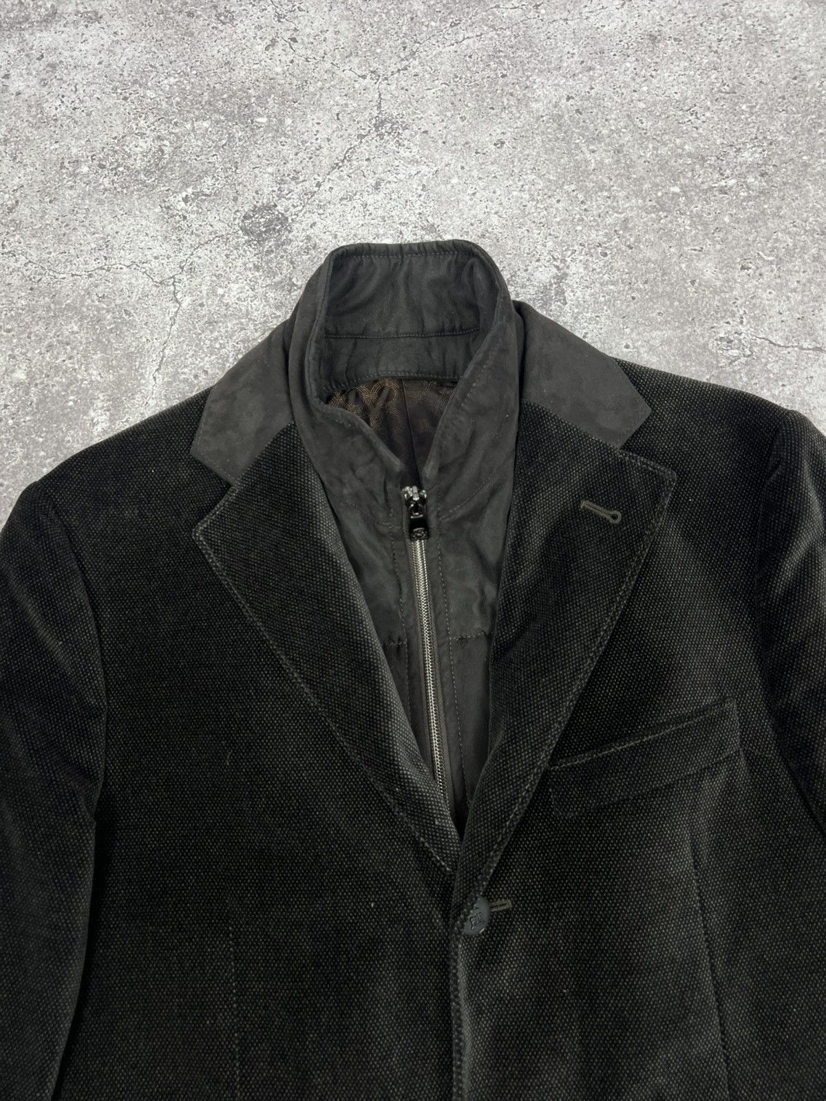 Corneliani Corneliani ID Men's Brown Baumwolle Blazer Jacket Coat Size US M / EU 48-50 / 2 - 6 Thumbnail