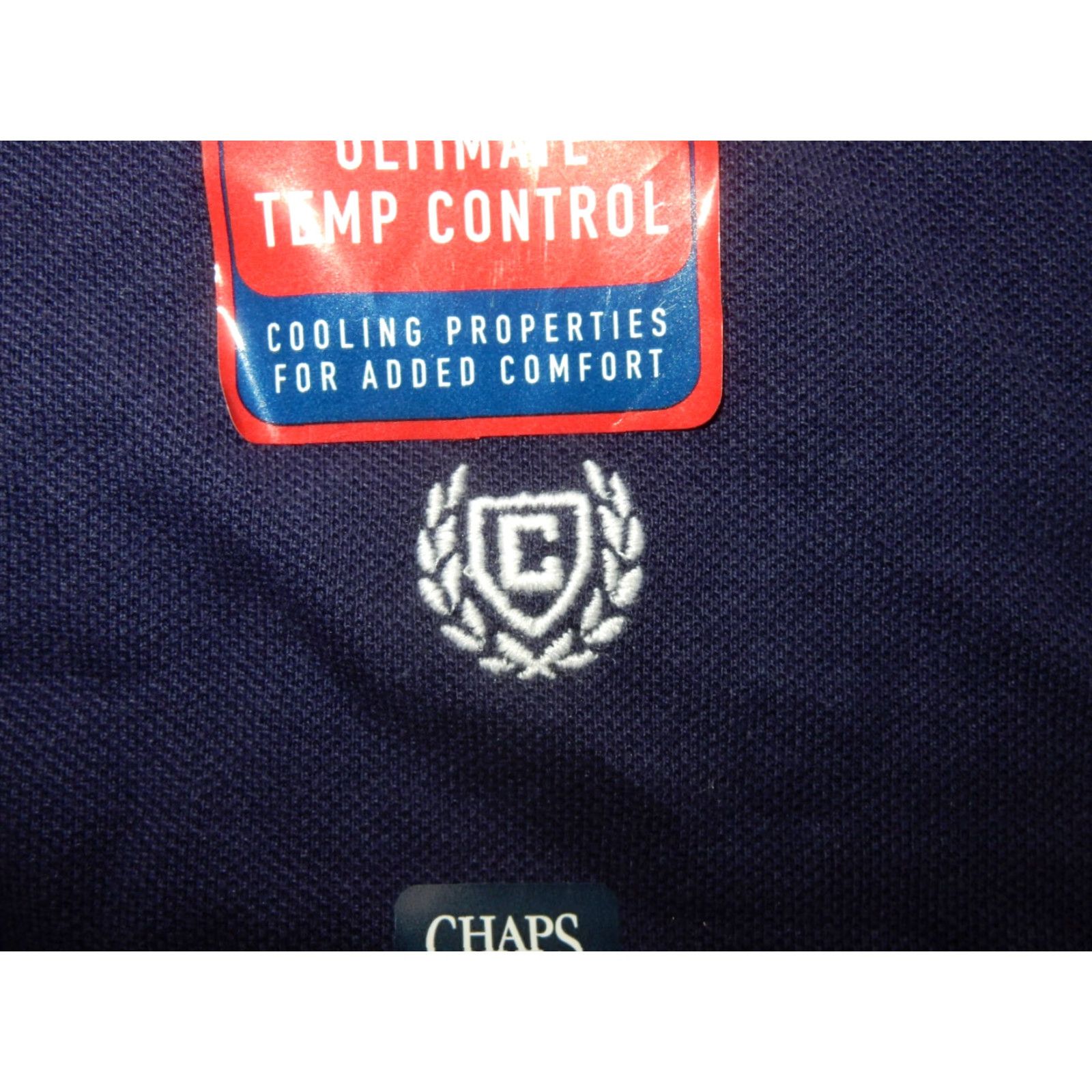 Chaps Chaps Polo Shirt NWT Men's Short Sleeve Blue 2XL Polo Shirt, Solid, Regular Size NWT (Chaps) Size US XXL / EU 58 / 5 - 2 Thumbnail
