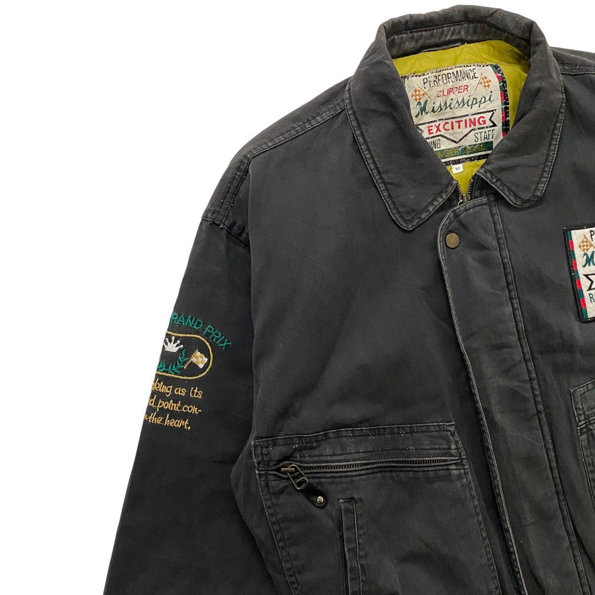 Vintage ☀️Exciting Racing Staff bomber style jacket Size US M / EU 48-50 / 2 - 5 Thumbnail