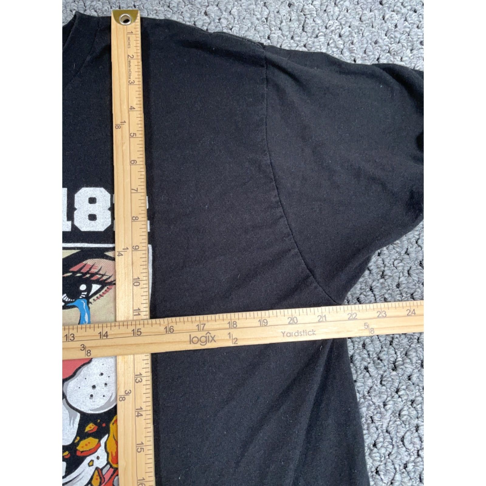 Vintage VINTAGE Retro Blink-182 Rabbit Girl Print T-Shirt Adult Large Black Punk Music Unbranded Shirt Men Size US L / EU 52-54 / 3 - 5 Thumbnail