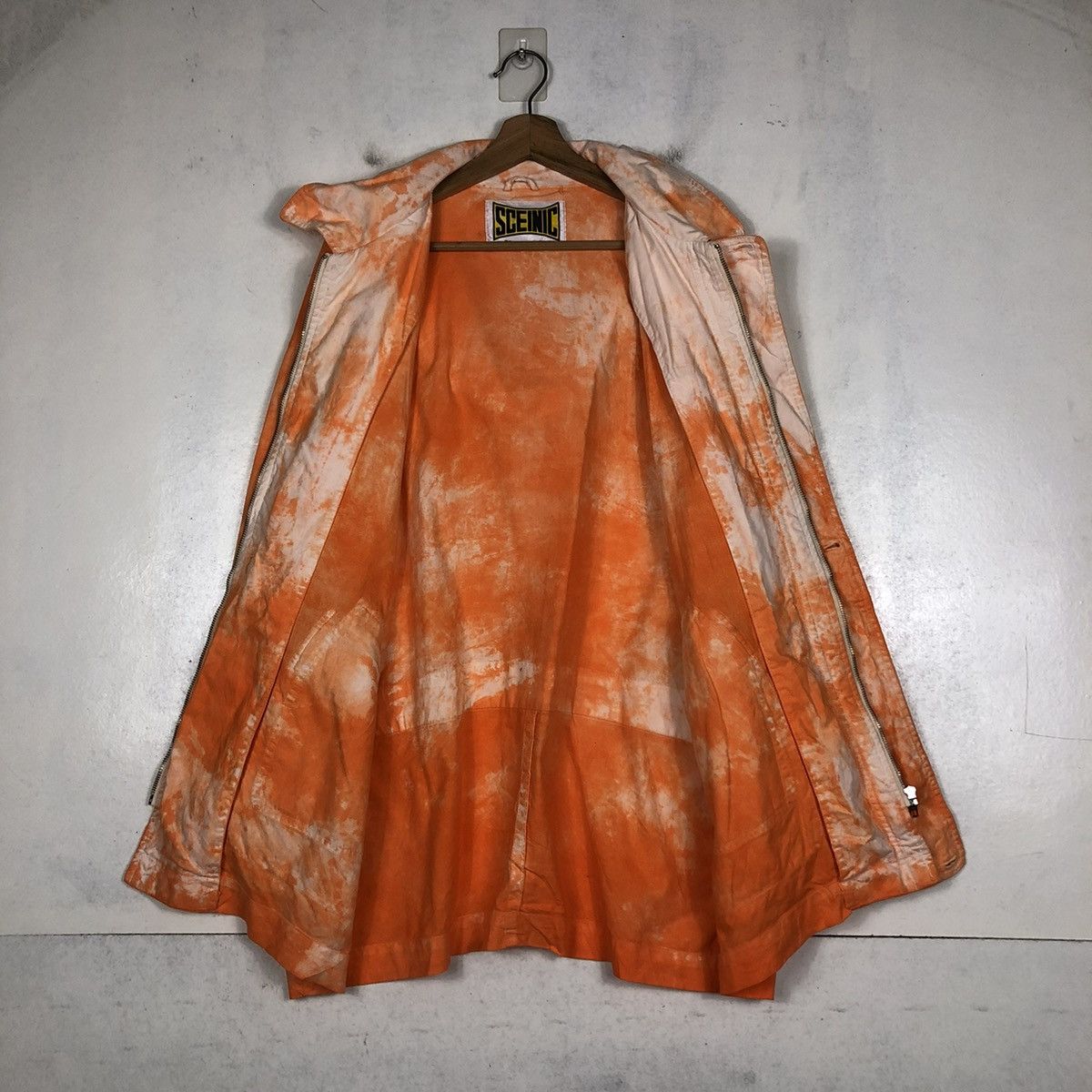 Japanese Brand 📌VINTAGE ACID WASH HUNTING JACKET SCEINIC WILD ISSEY MIYAKE Size US L / EU 52-54 / 3 - 15 Thumbnail