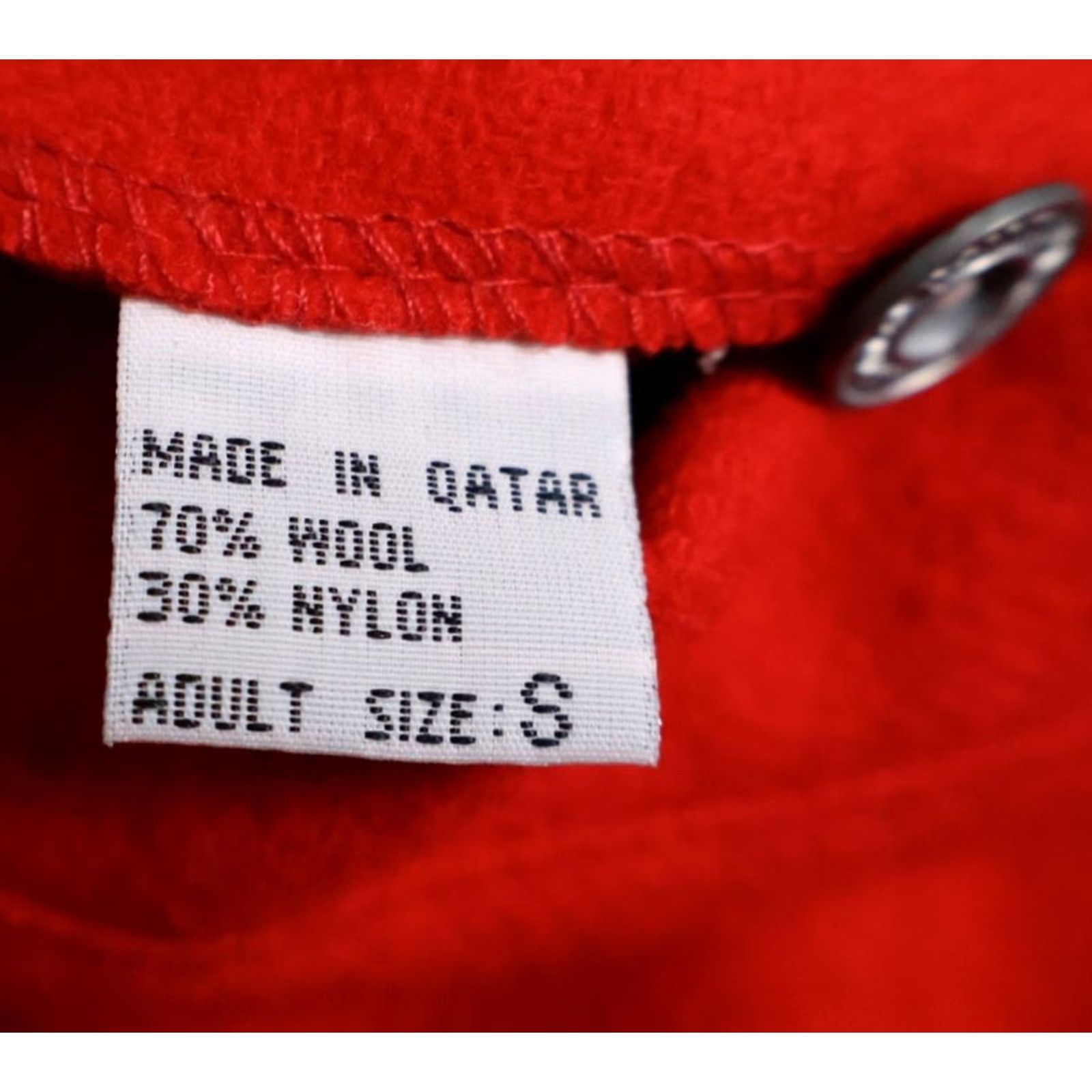 Marlboro Marlboro Reversible Wool Jacket Mens Large Velvet Black Red Oversized VTG Bomber 90s Hipster Retro Full Zip Pockets Size US L / EU 52-54 / 3 - 5 Thumbnail